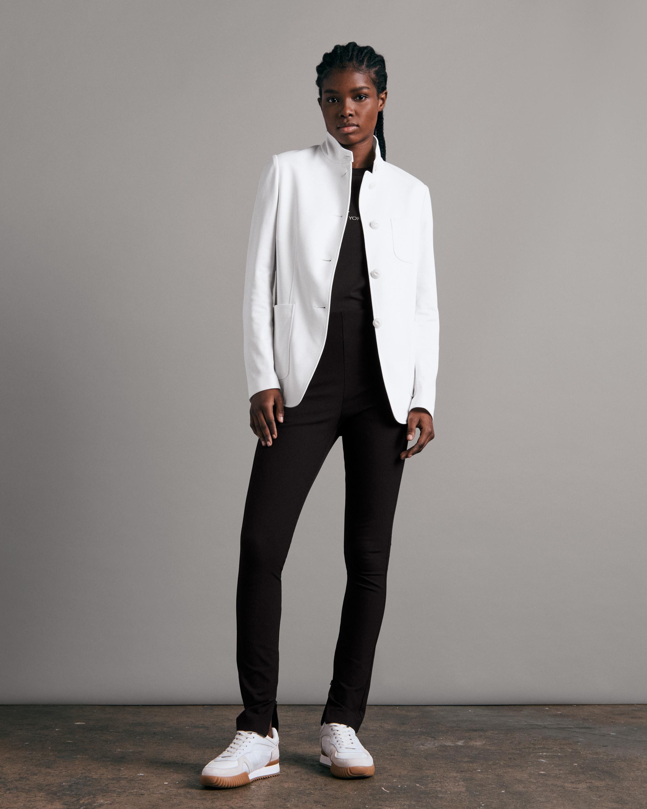Sid Cotton Pique Blazer
Slim Fit Blazer - 3