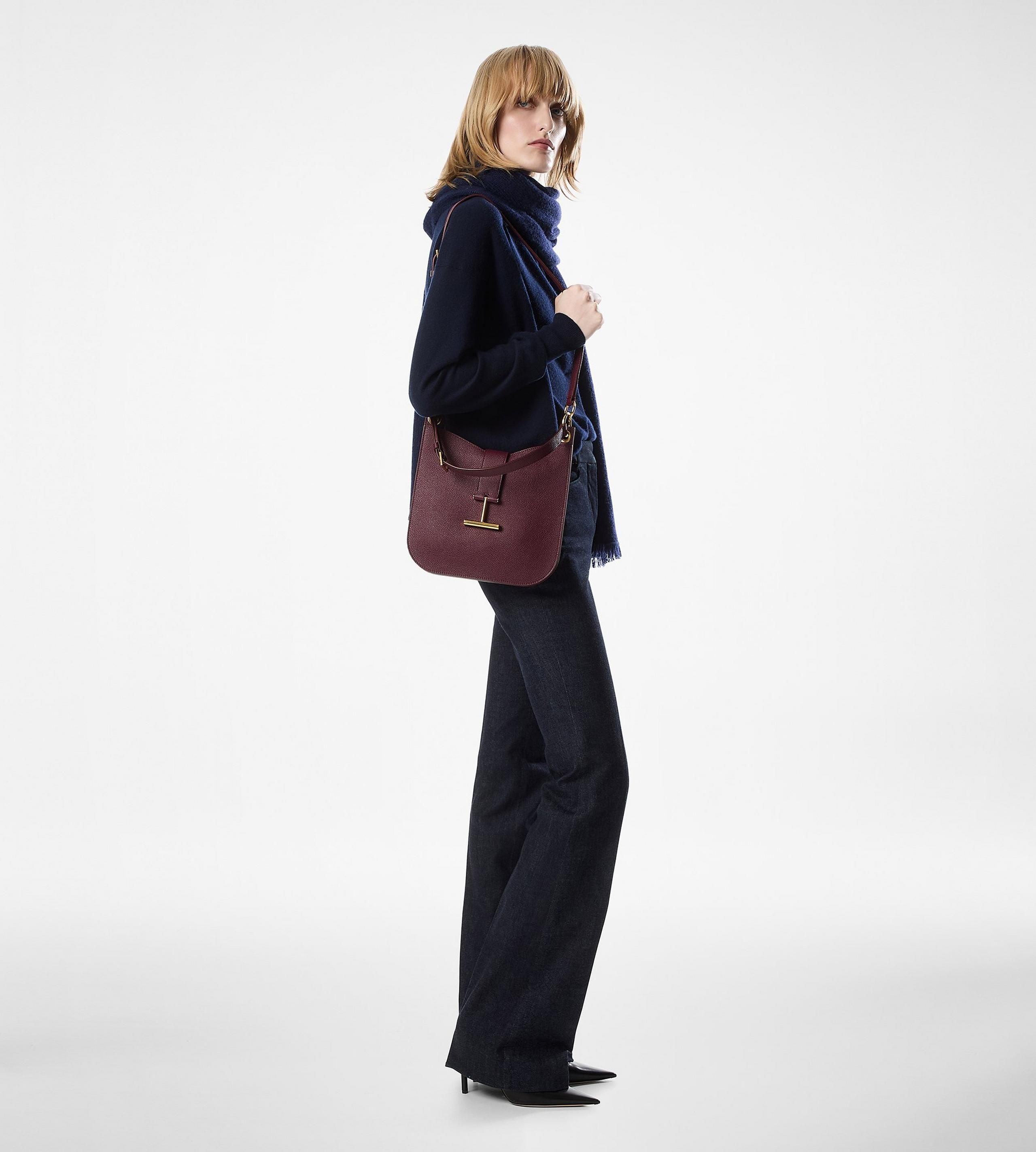GRAIN LEATHER TARA SMALL CROSSBODY - 6