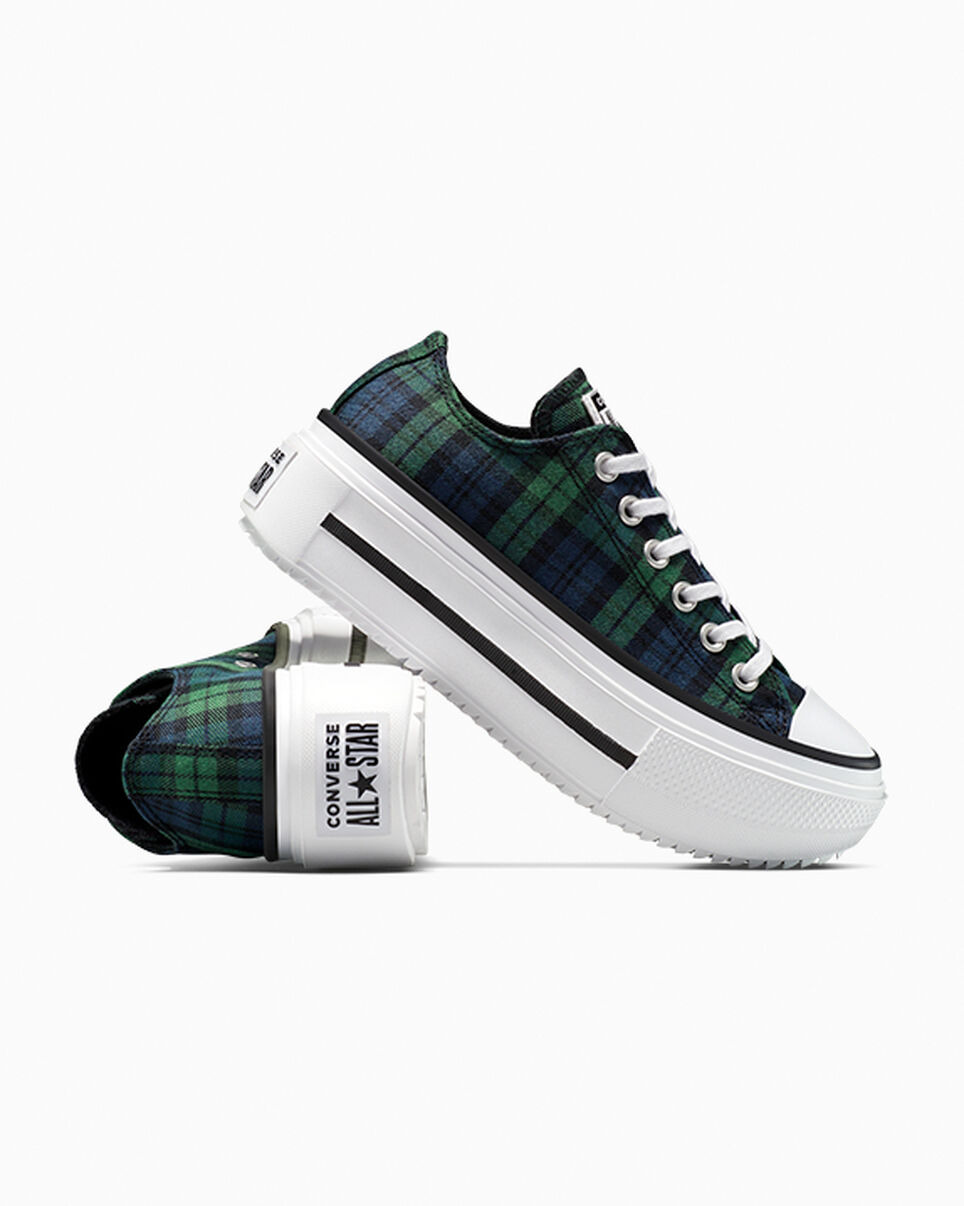 Chuck Taylor All Star Lift Double Stack Platform Plaid - 6