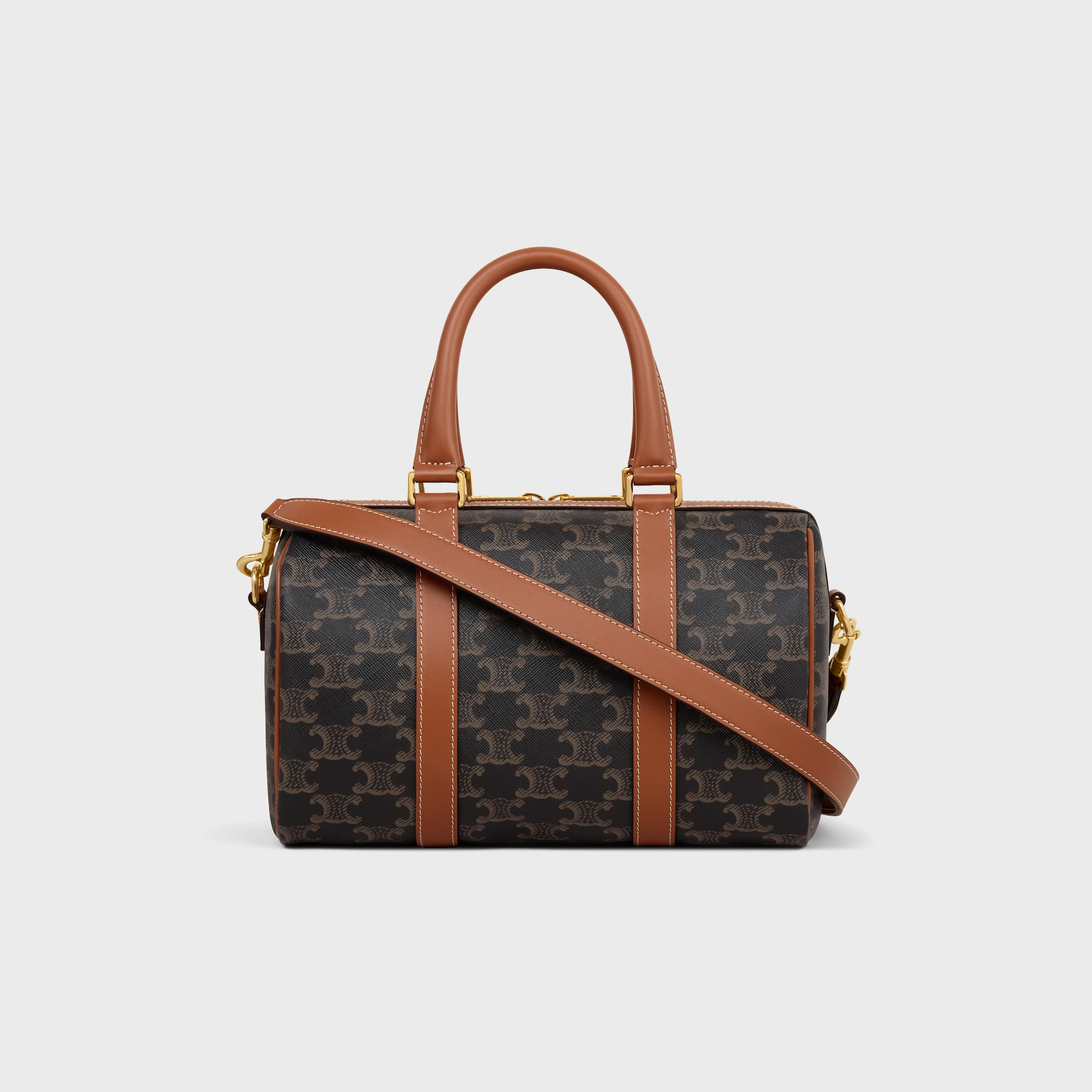 MEDIUM BOSTON IN Triomphe Canvas and calfskin - 3