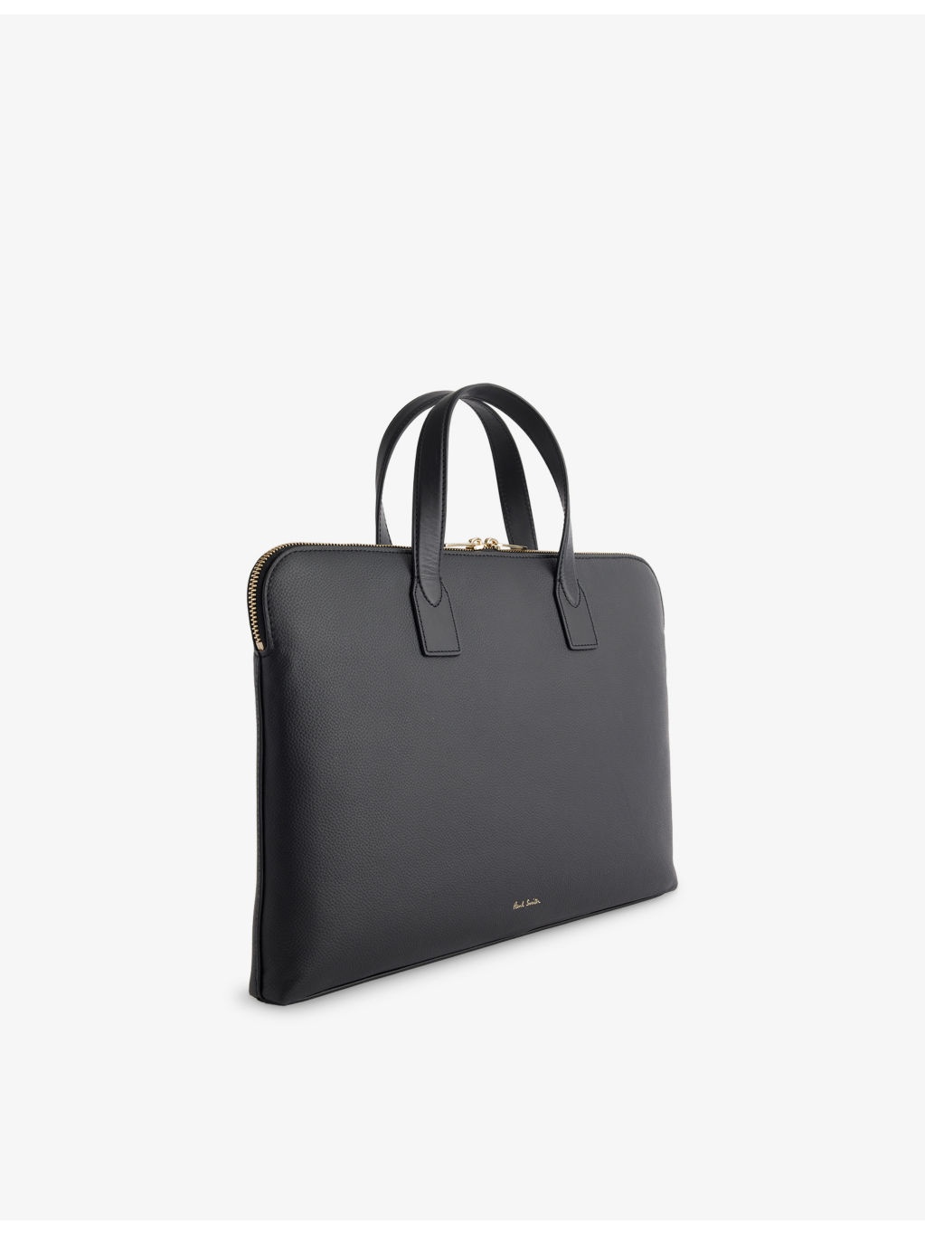 Slim Folio Leather Briefcase - 4