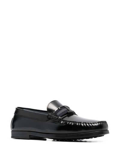 Tod's almond-toe slip-on loafers outlook