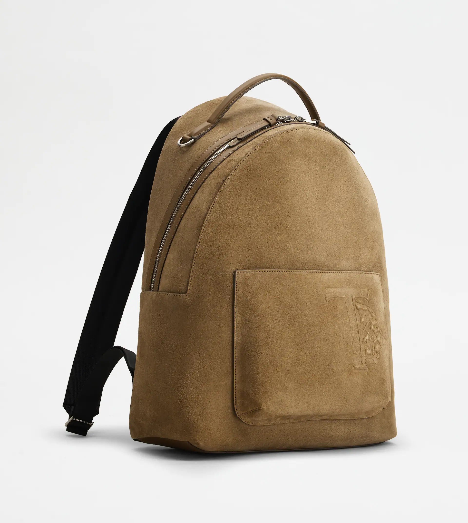 BACKPACK IN SUEDE MEDIUM - BROWN - 2