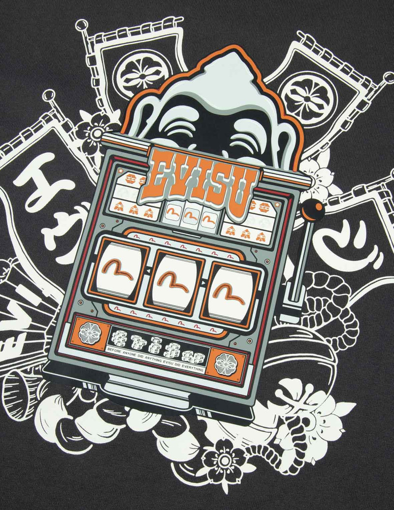 GODHEAD SLOT MACHINE PRINT LOOSE FIT  LONG-SLEEVE T-SHIRT 13