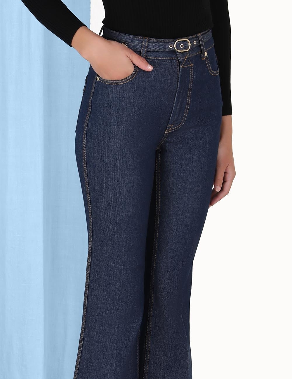 CROPPED FLARE JEAN - 5