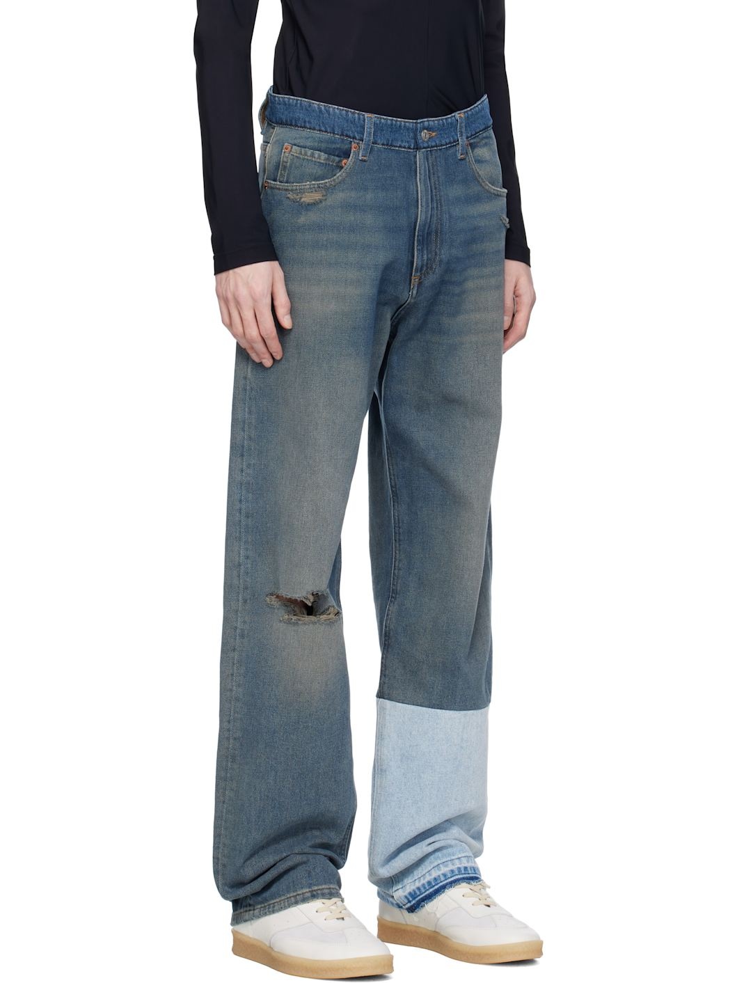 Blue 5 Pockets Jeans - 2