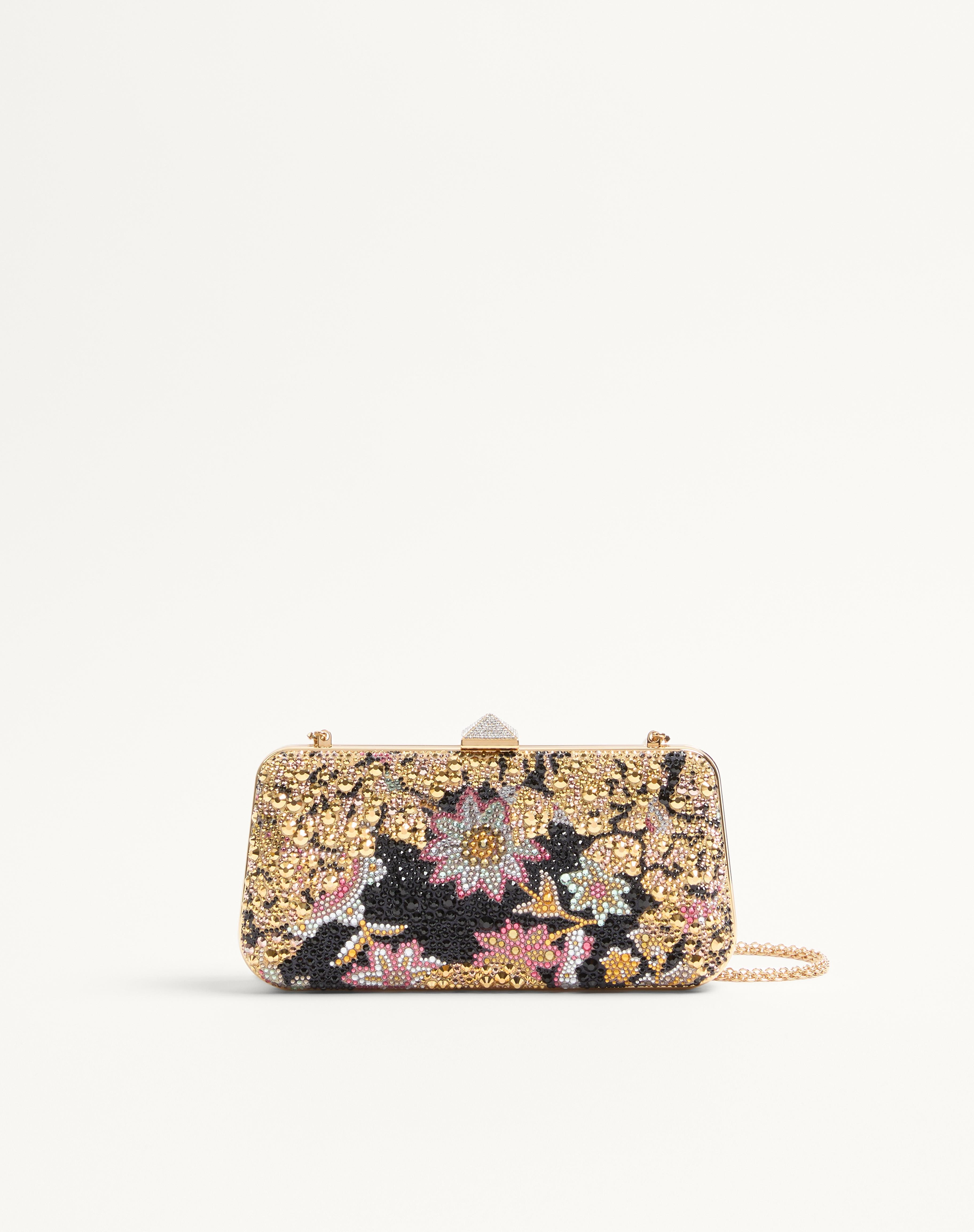 CARRY SECRETS MINAUDIERE WITH RHINESTONES APRES L'HIVER MOTIF - 1