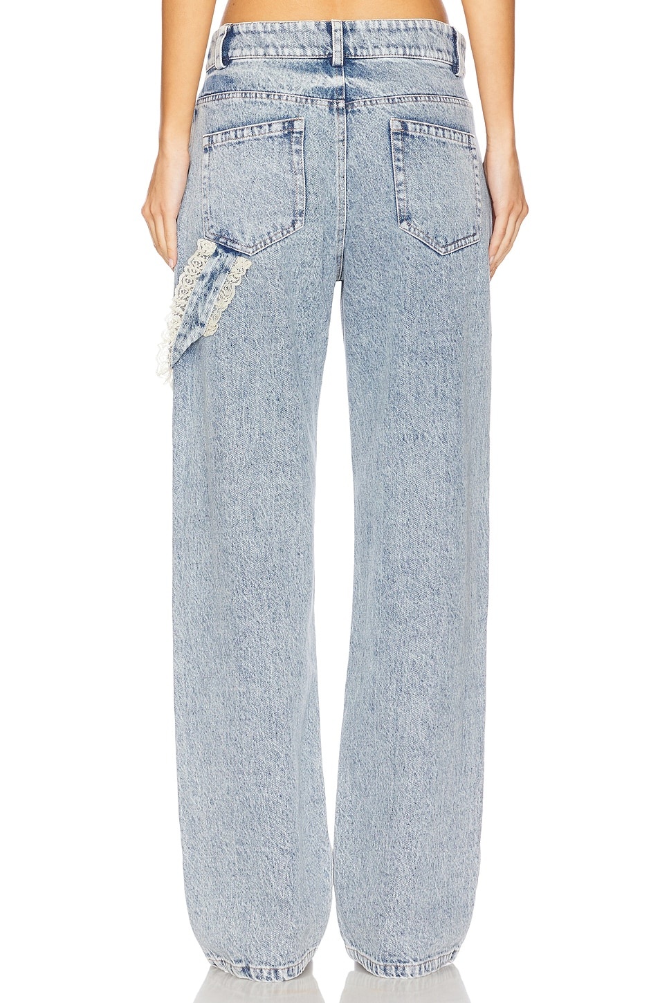 Sid Lace Loop Straight Leg - 4