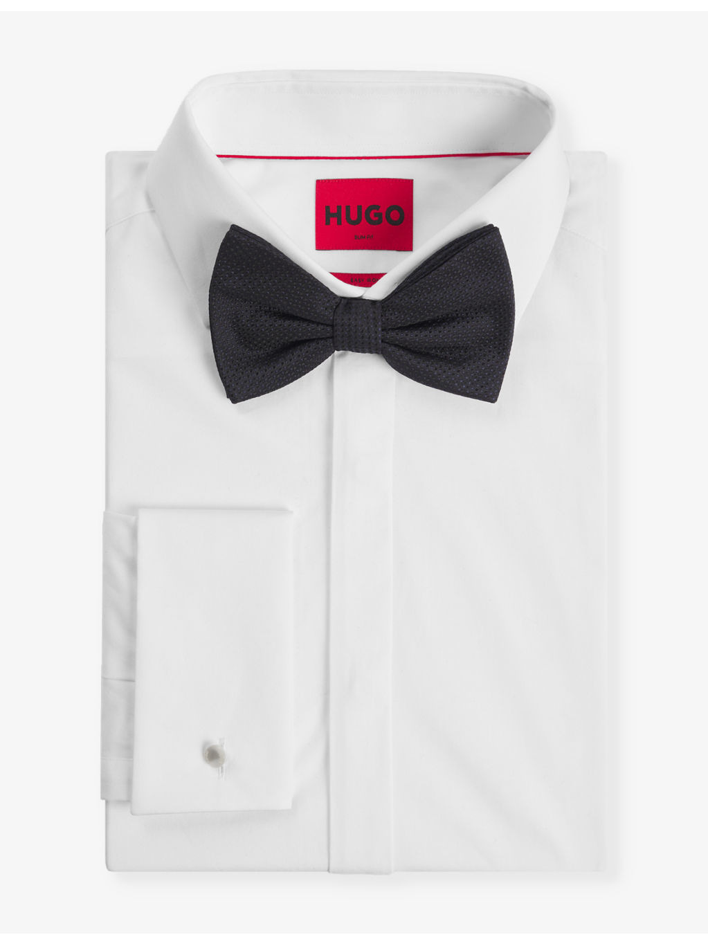 Patterned Jacquard Silk Bow Tie - 3