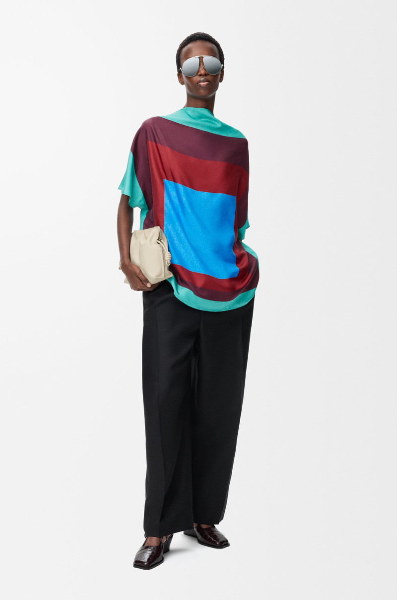 Loewe Scarf top in silk outlook