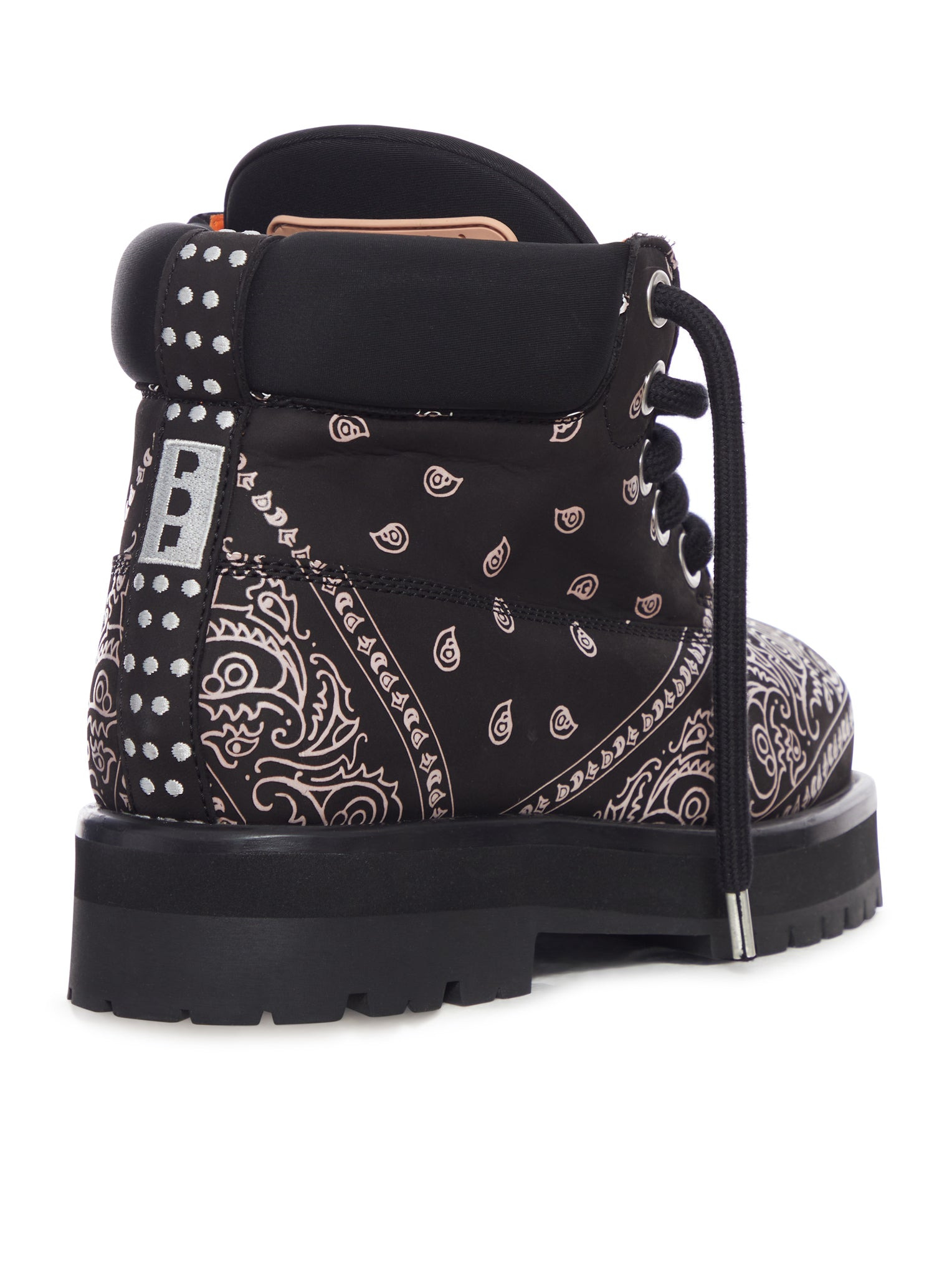 STRADA LOW BANDANA LEATHER SNEAKER - 3