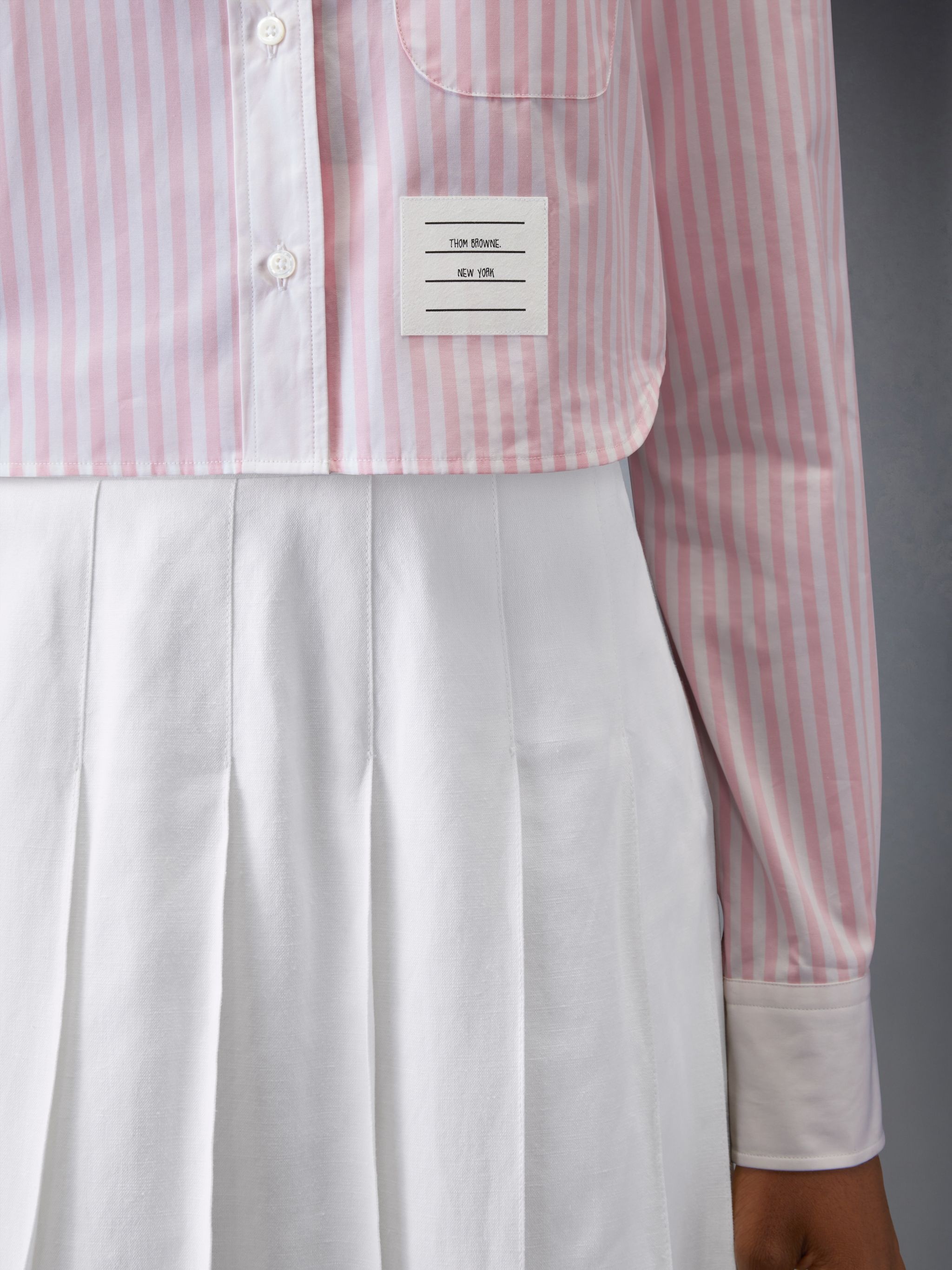 Classic Poplin Cropped Shirt - 4