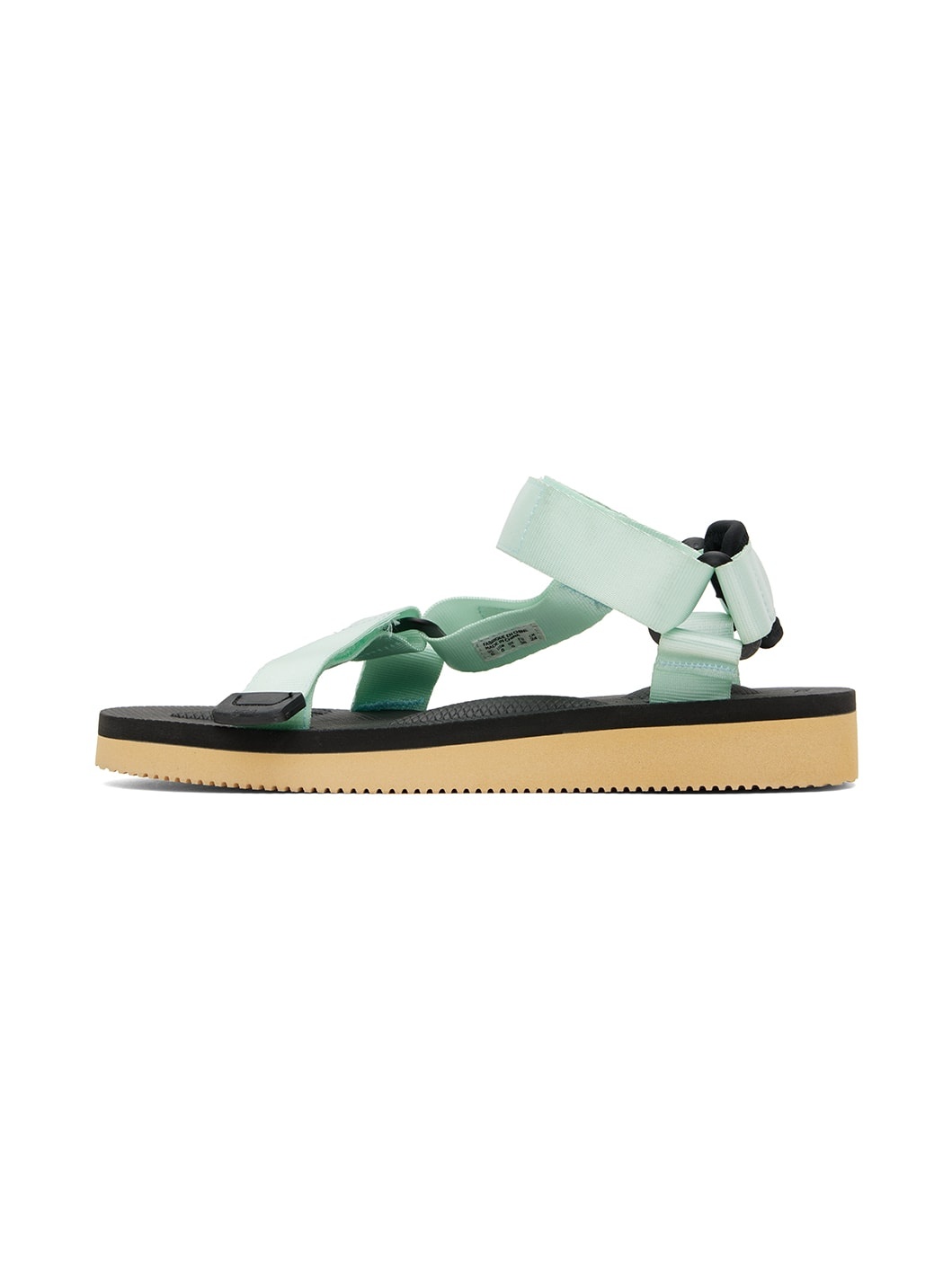 Green & Black DEPA-Cab Sandals - 3