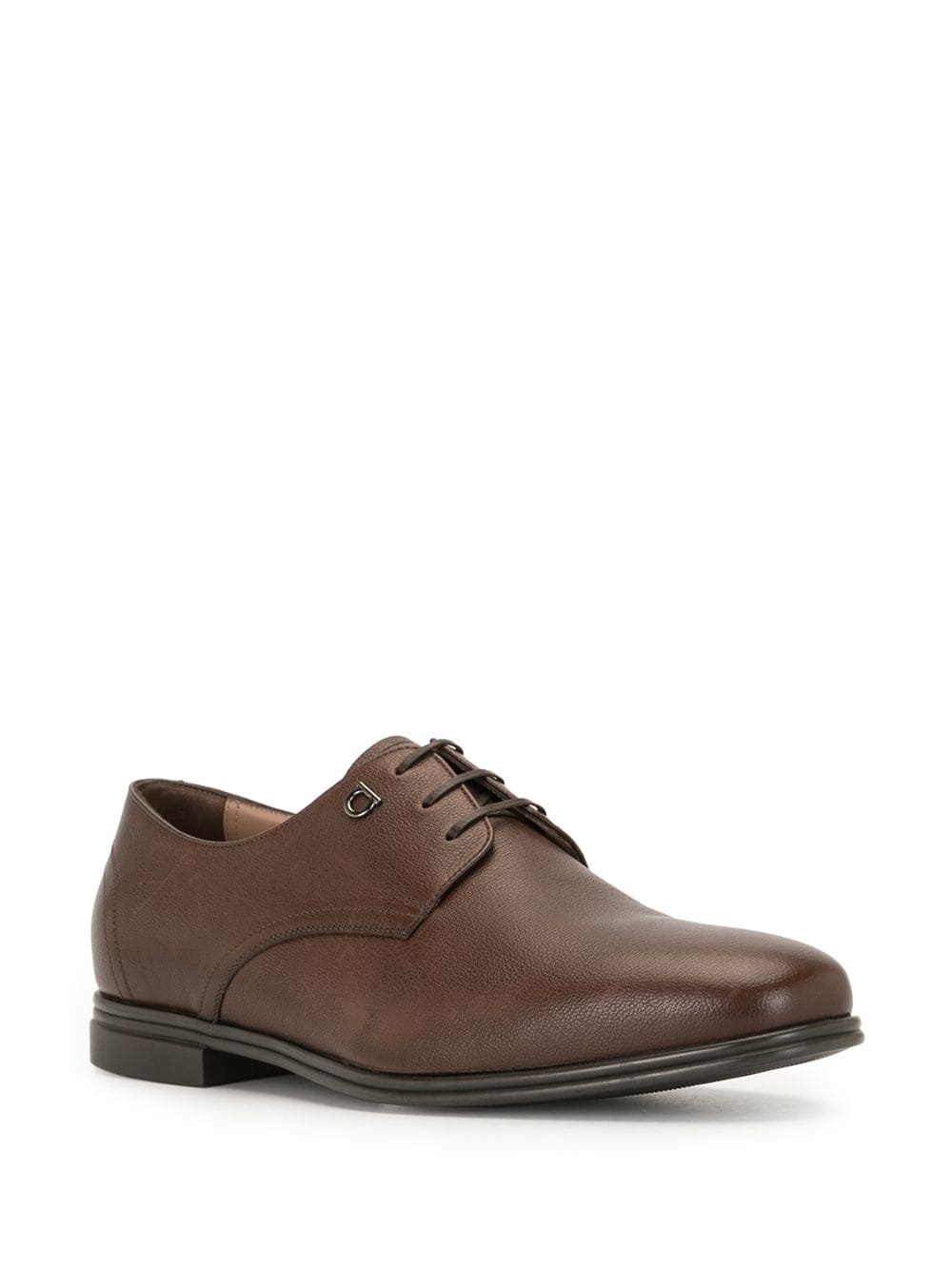 calf leather oxford shoes - 2