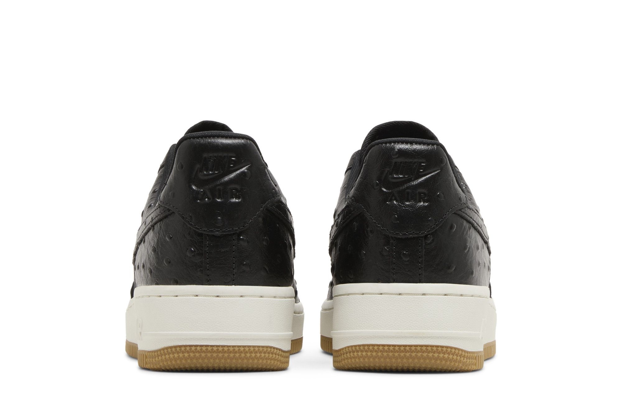 Wmns Air Force 1 '07 LX 'Black Ostrich' - 6