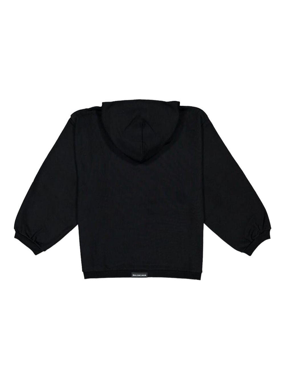 balloon-sleeve hoodie - 2