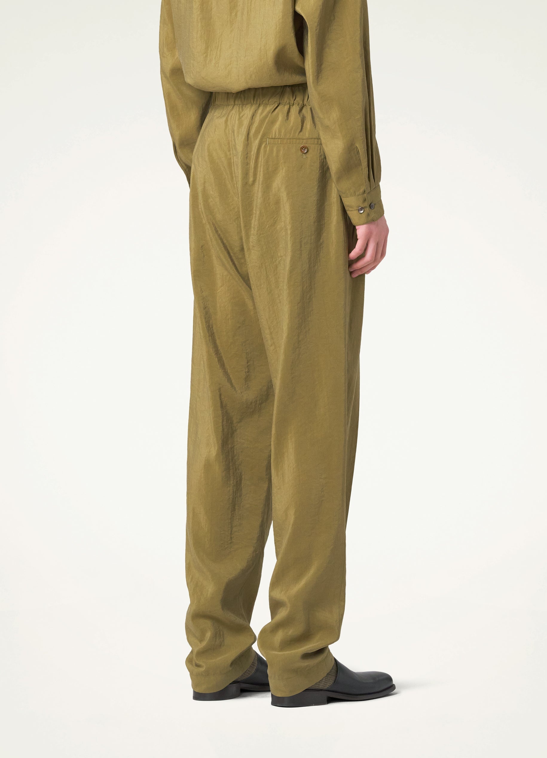 PLEATED RELAXED PANTS - 3