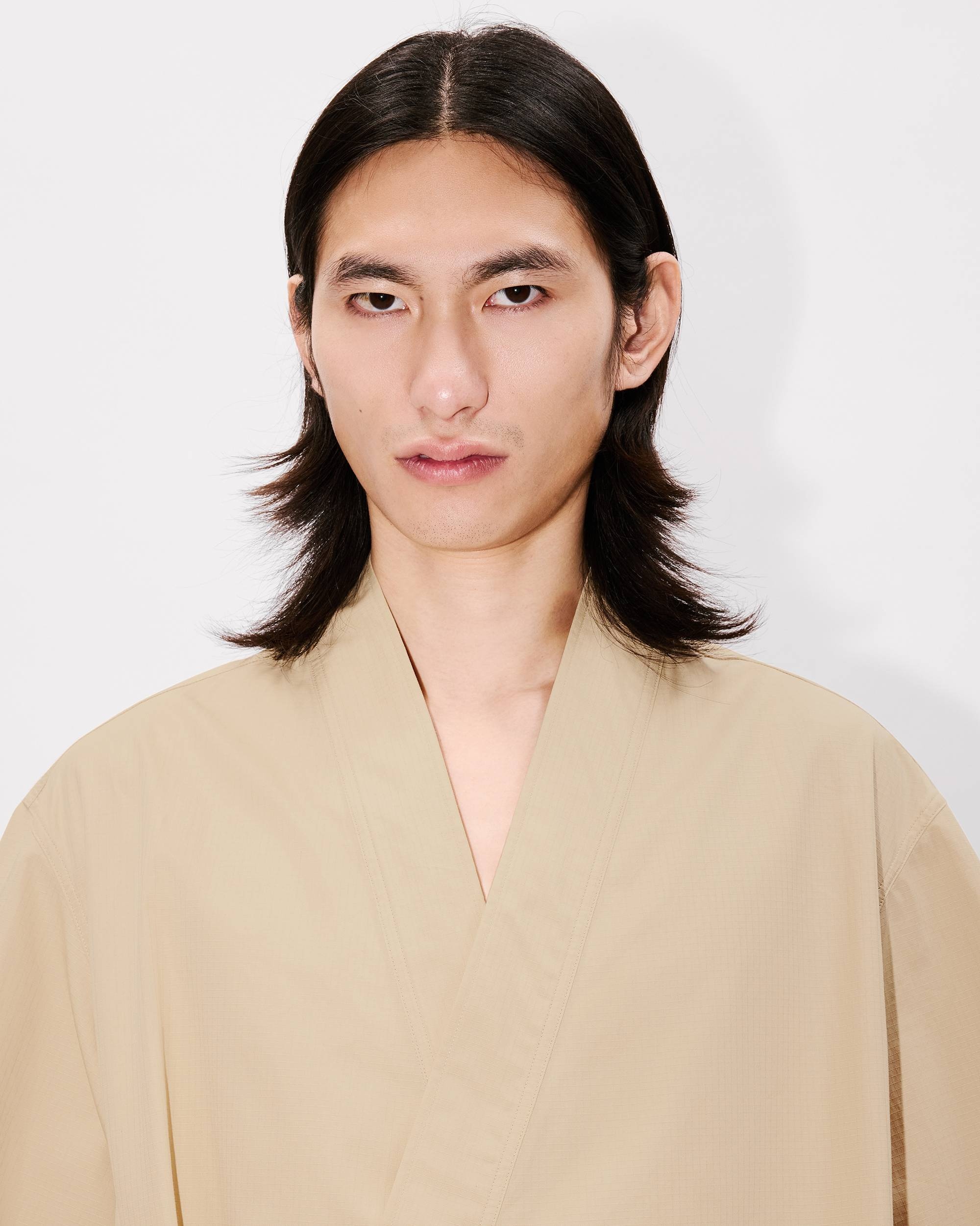 Kimono shirt in cotton ripstop - 6