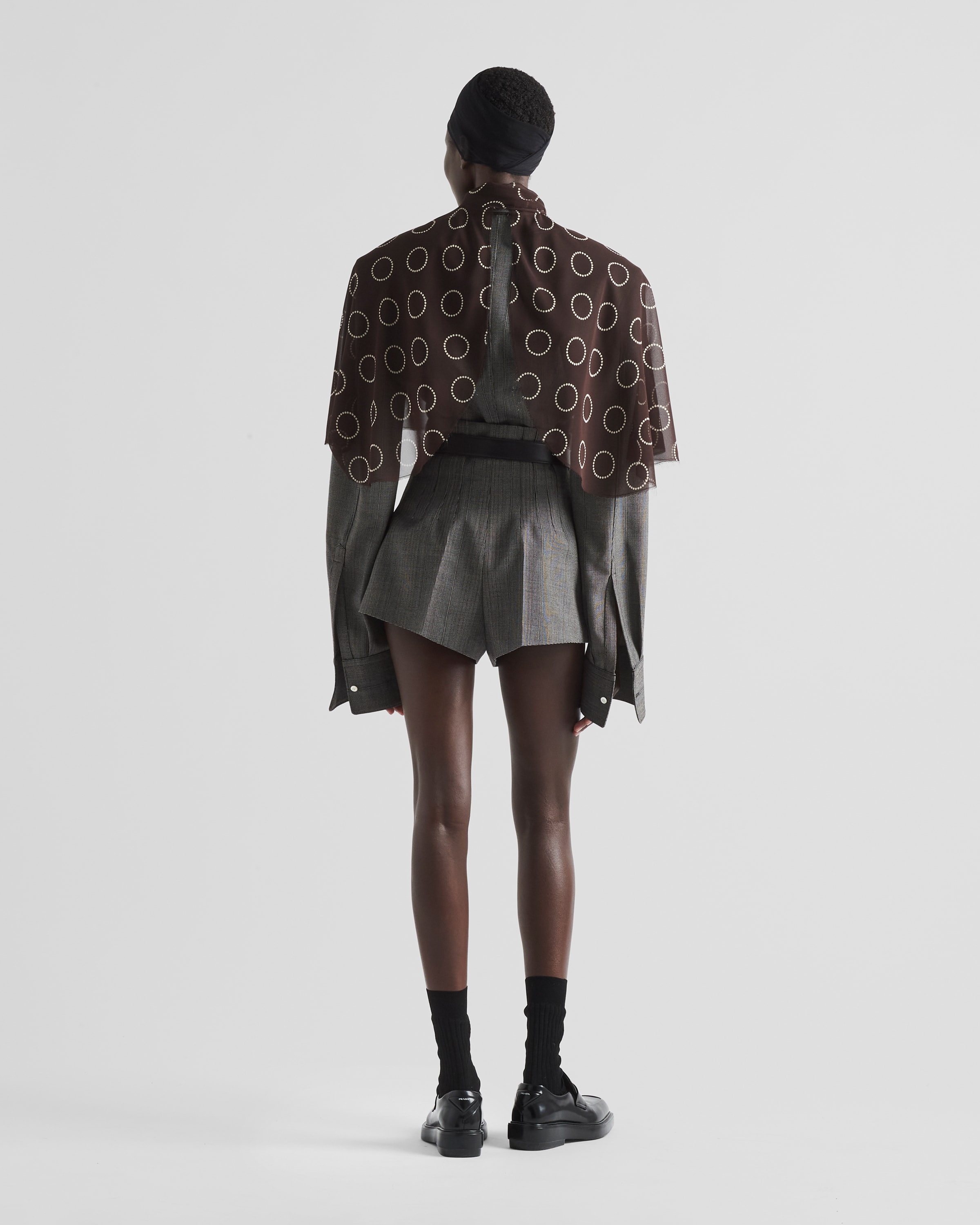 Print silk top - 5