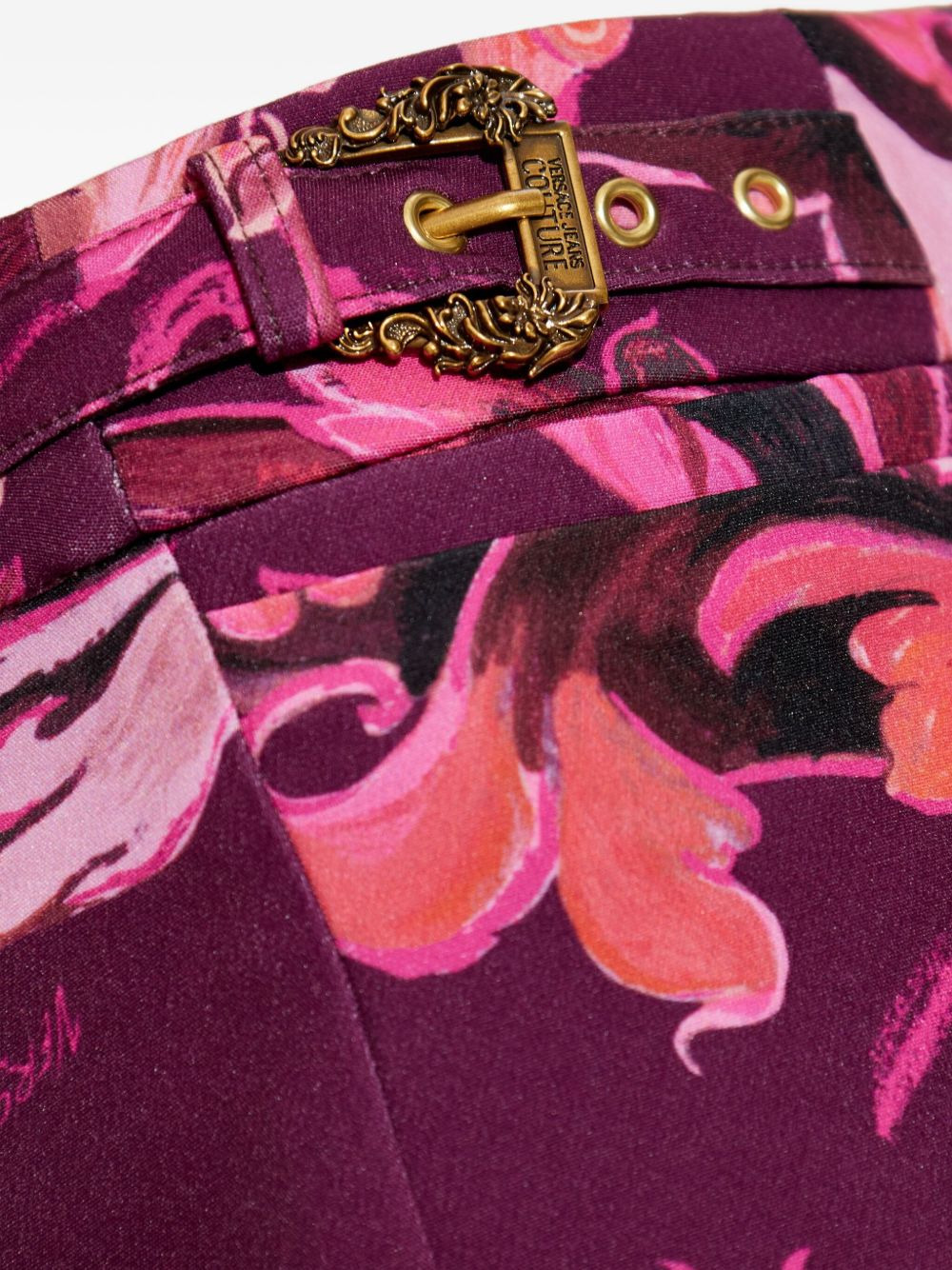 Barocco-print trousers - 5