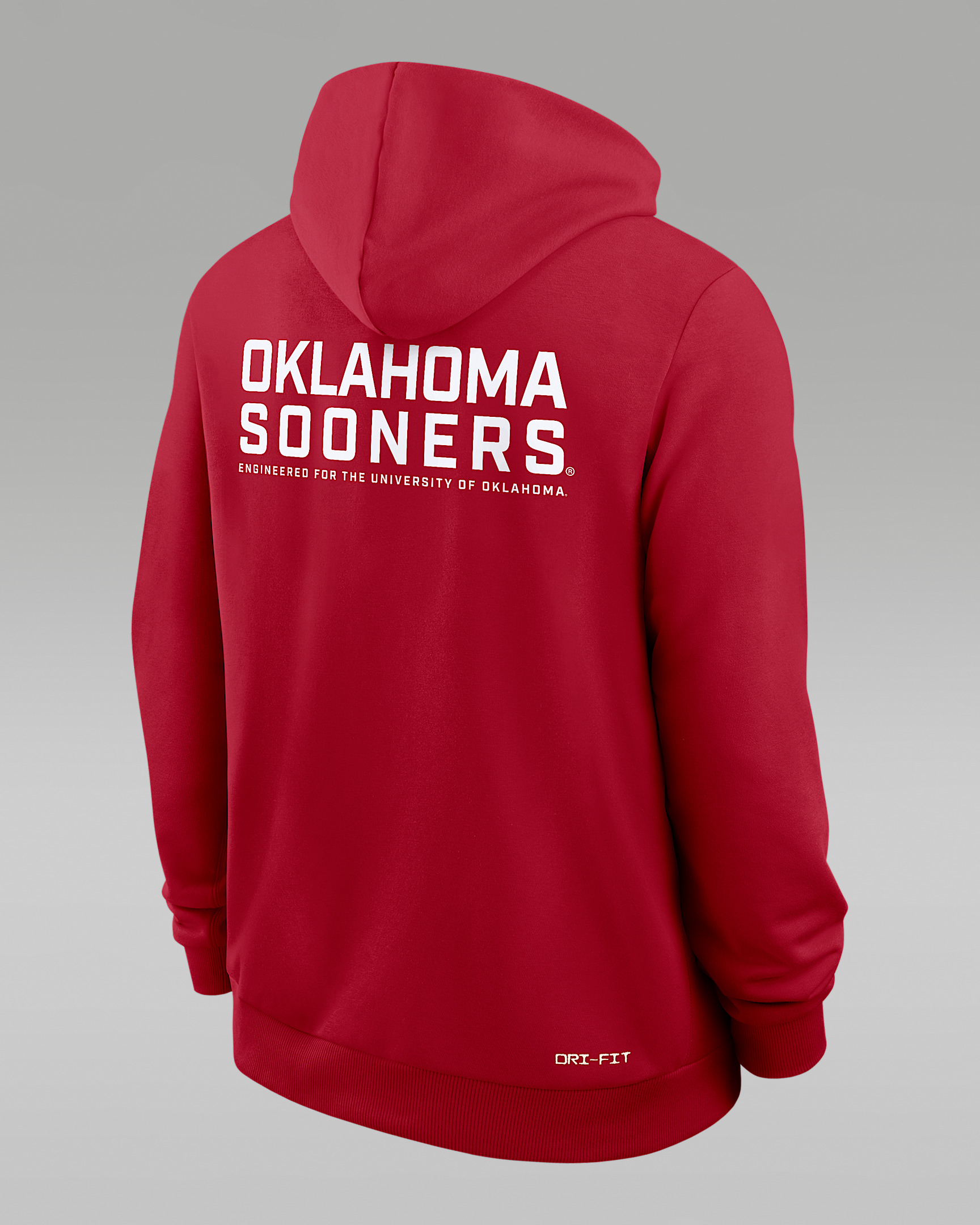 Oklahoma Sideline Men's Jordan Brand Dri-FIT College Full-Zip Hoodie - 2