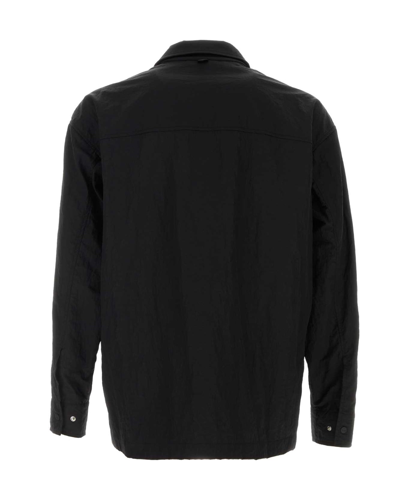 Black Nylon Jacket - 2