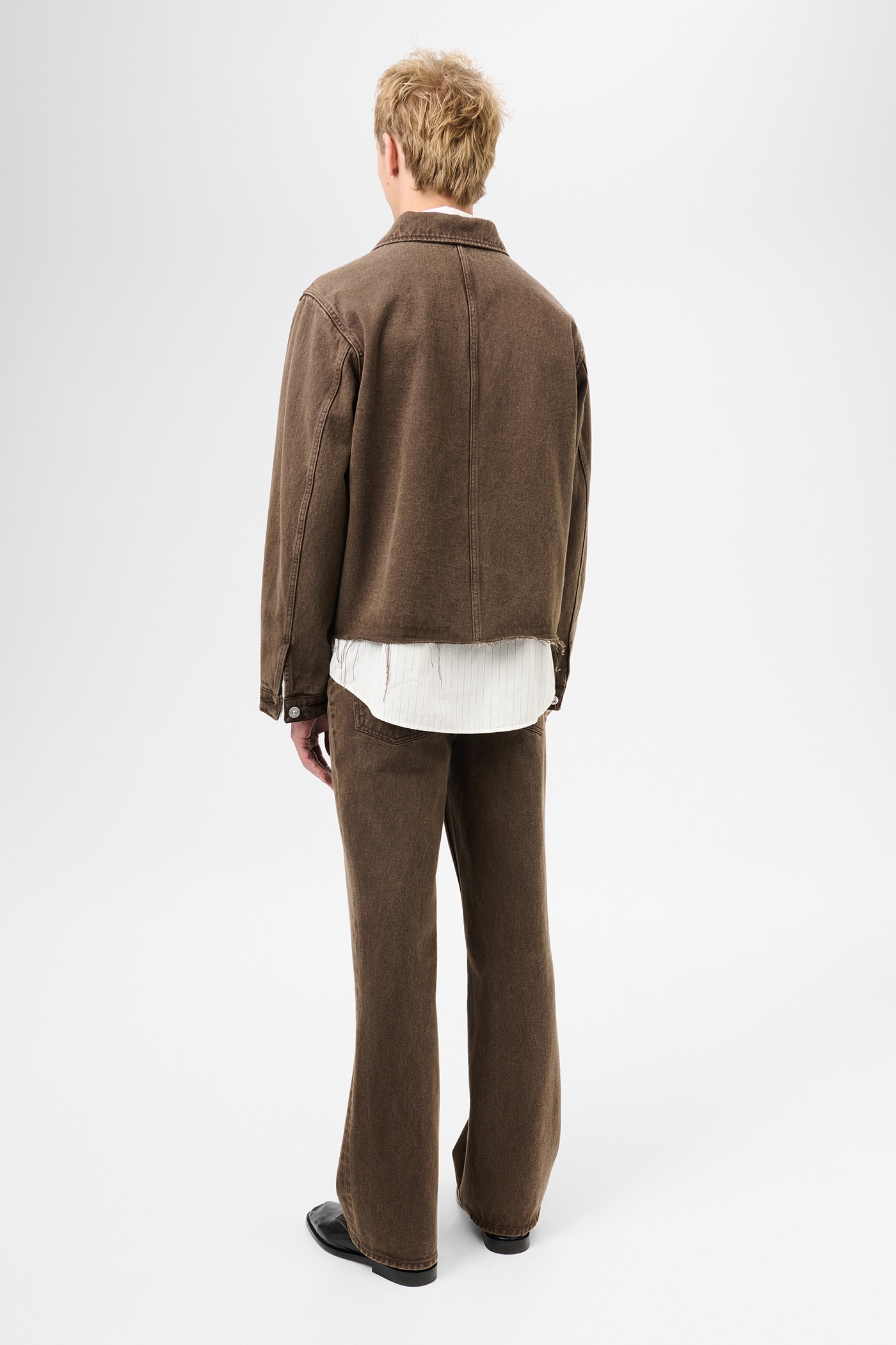 Cut Rebirth Jacket Choco Overdye - 4