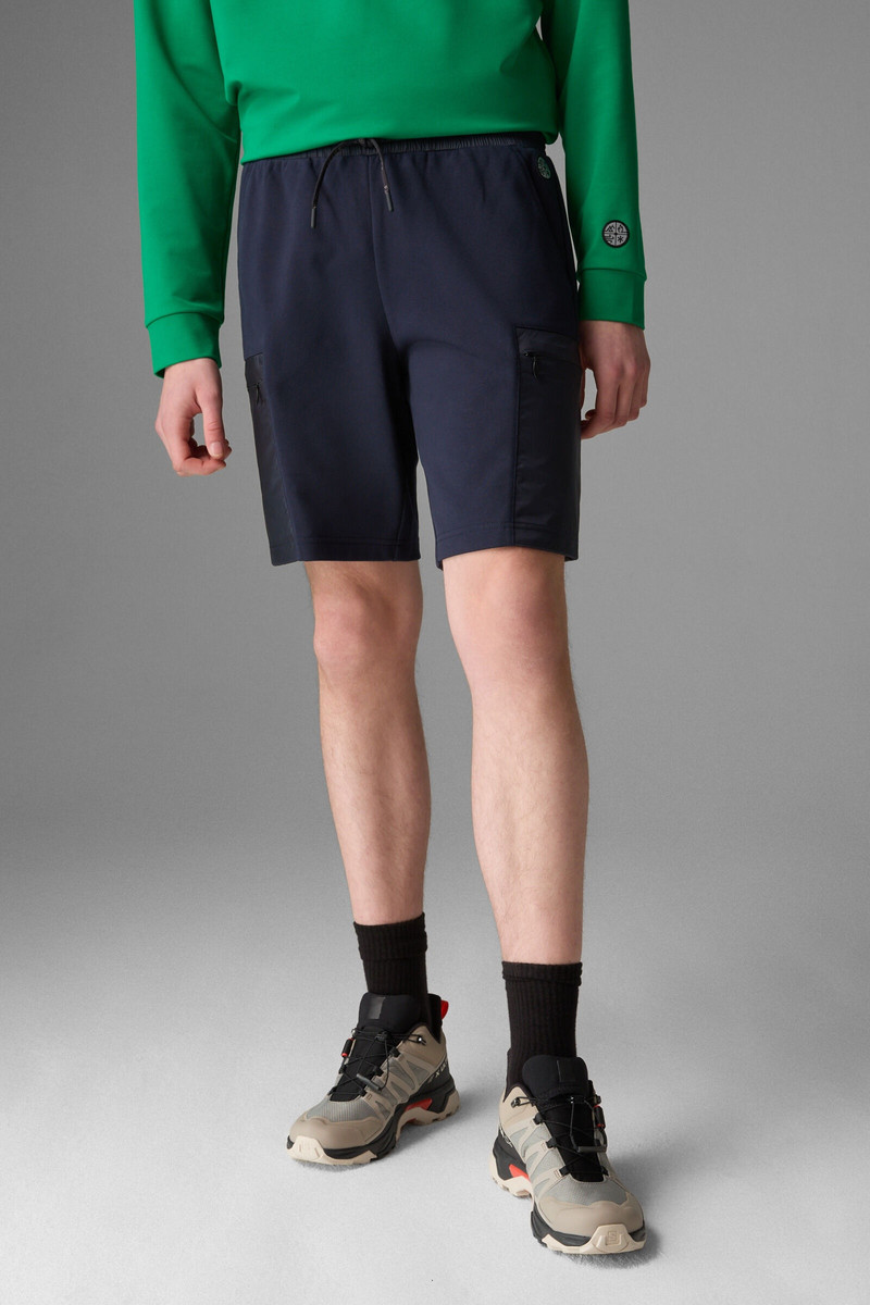 BOGNER Lejan Sweat shorts in Dark blue outlook