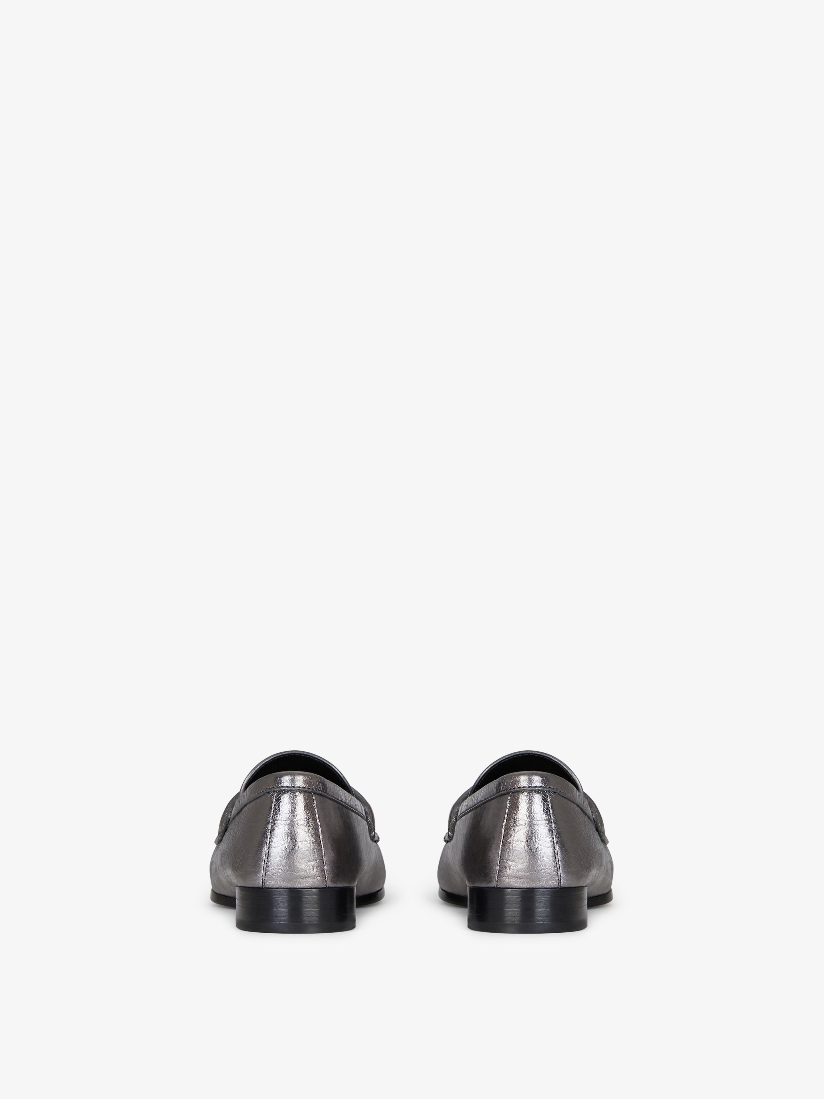 4G LOAFERS IN LAMINATED LEATHER - 6