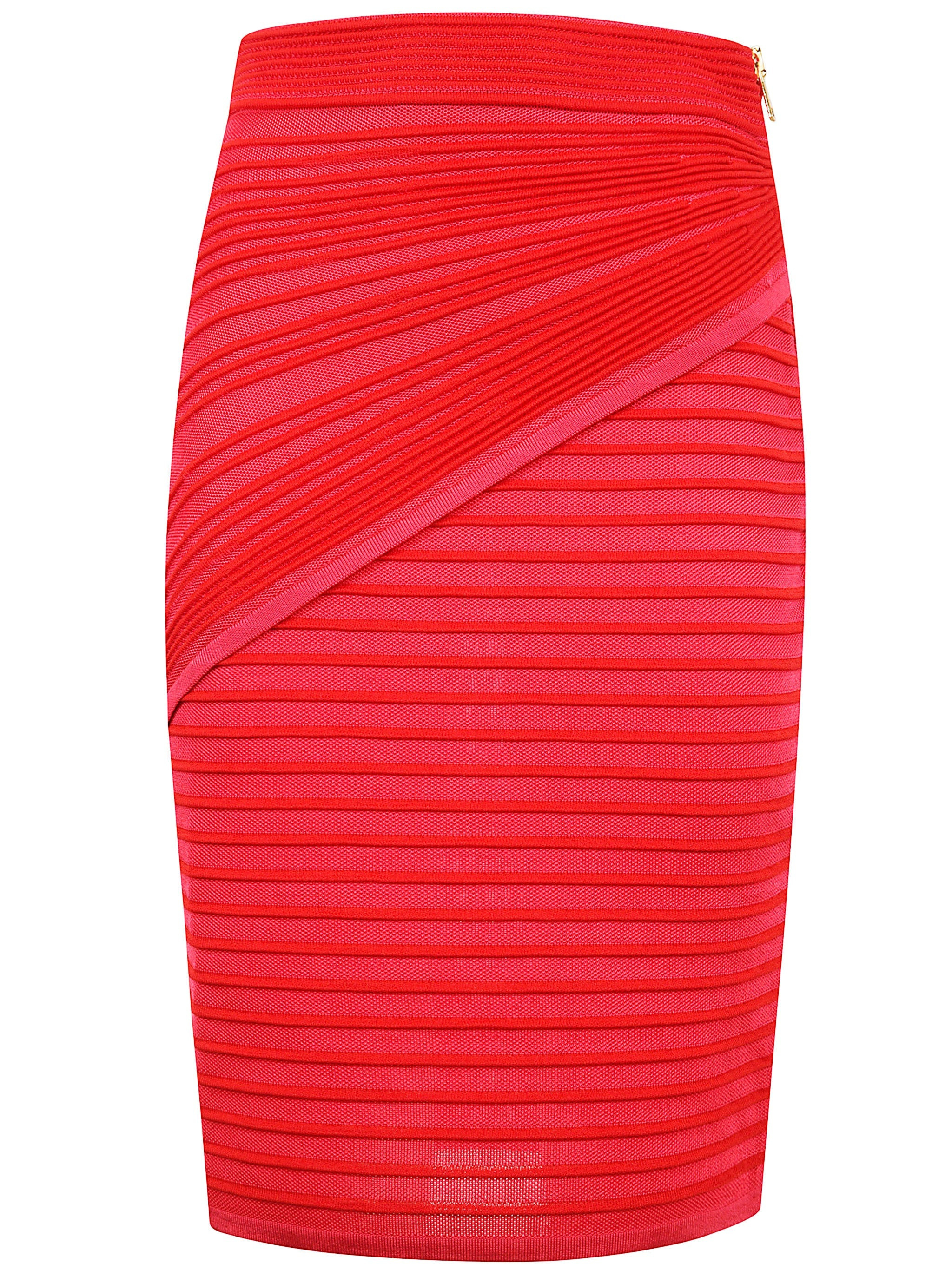 Balmain Women Flechage Knit Knee Lenght Skirt - 3