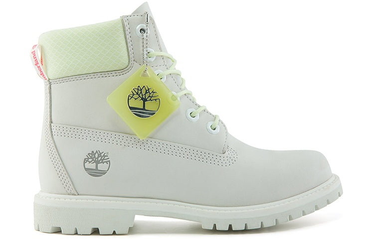 (WMNS) Timberland Premium 6 Inch Waterproof Wide Fit Boot 'Bright White Waterbuck' A2HYSW - 2