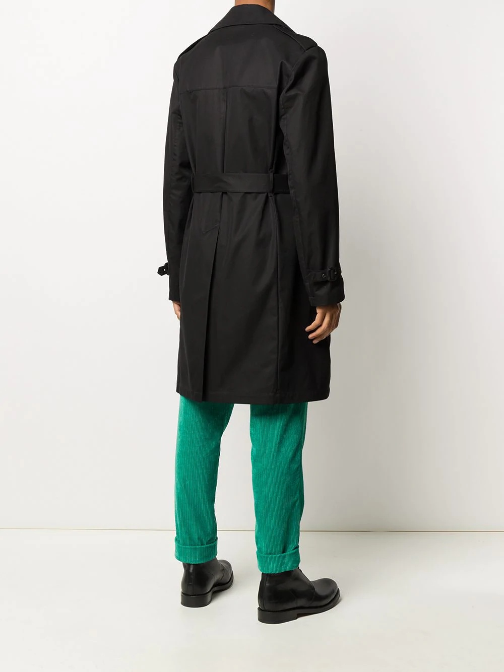 ST ANDREWS belted trench coat - 4