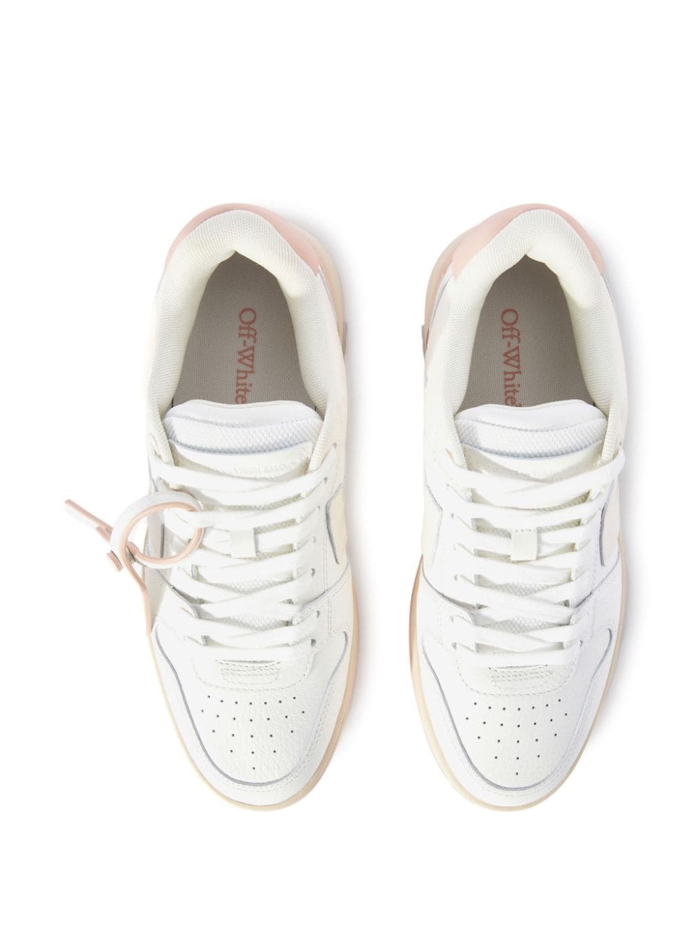 Out Of Office leather sneakers - 4