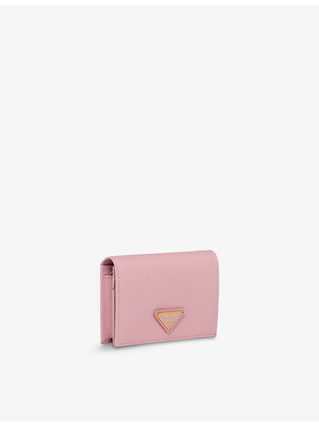 Logo-plaque small leather wallet - 6