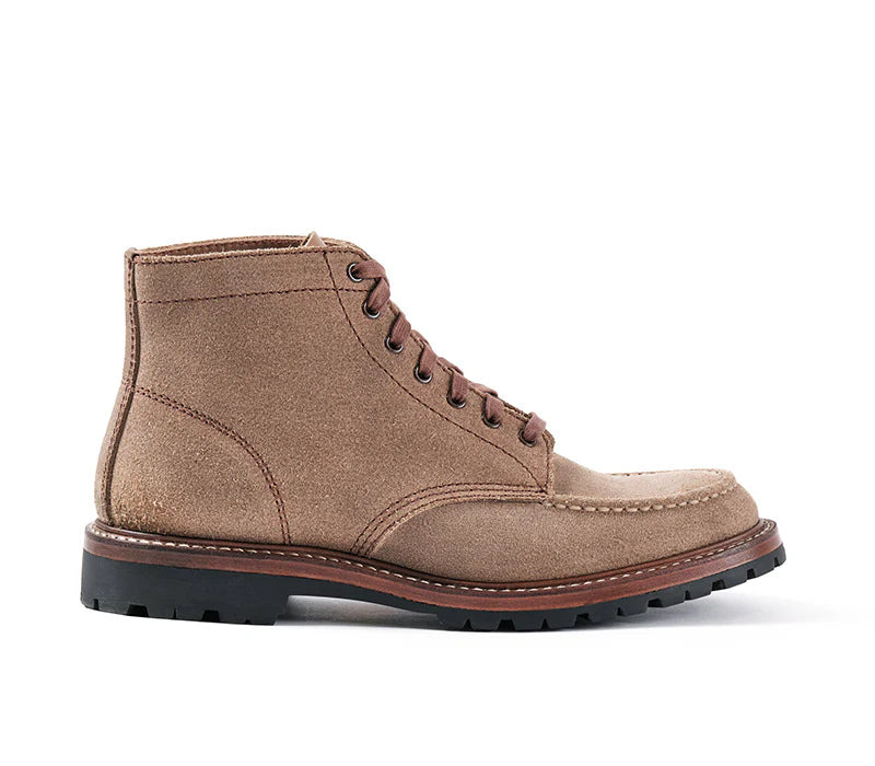 LK-047 Chapman Boots Horween CXL Natural Roughout - 4