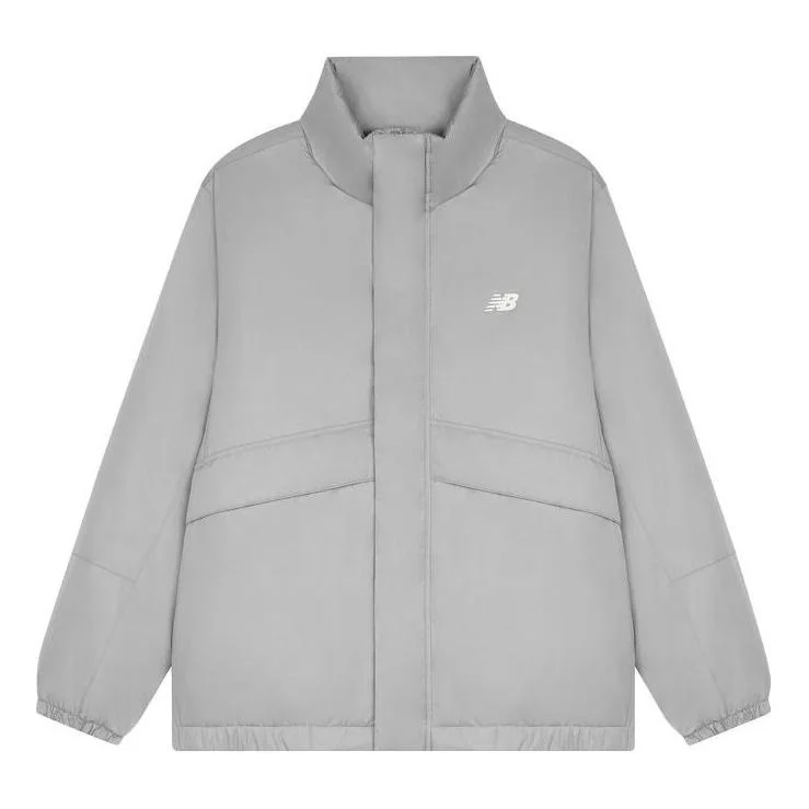 New Balance Winter Warm Down Jacket 'Grey' AMJ33329-TAG - 1