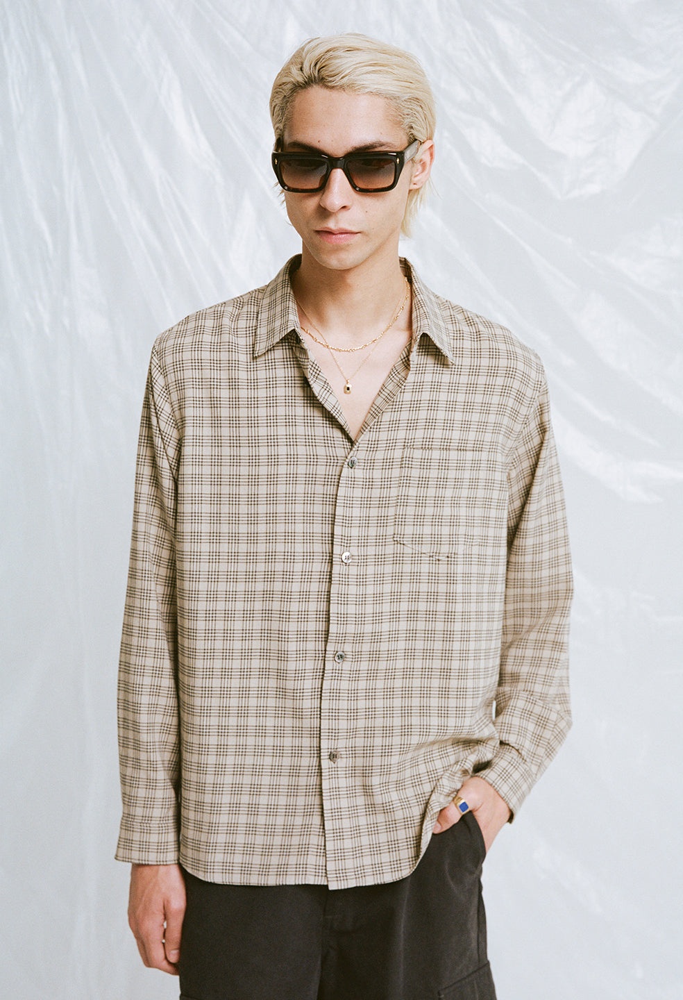 CLOAK BUTTON UP - 2