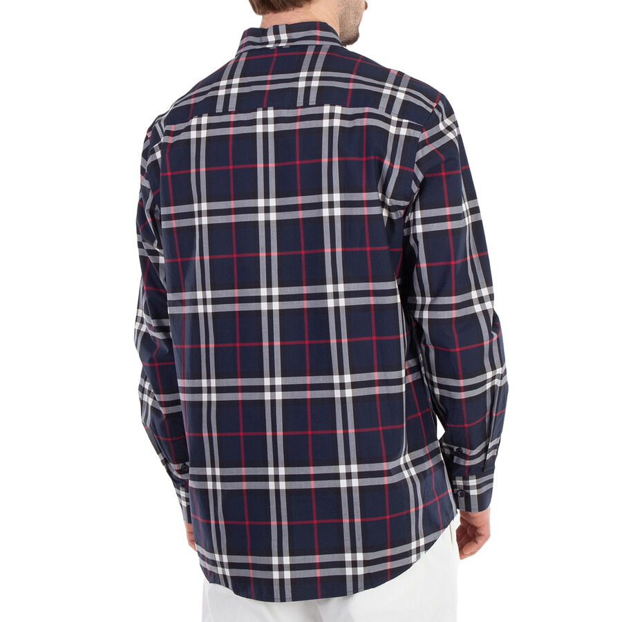 Burberry Caxton Vintage Check Print Button Down Shirt - 3
