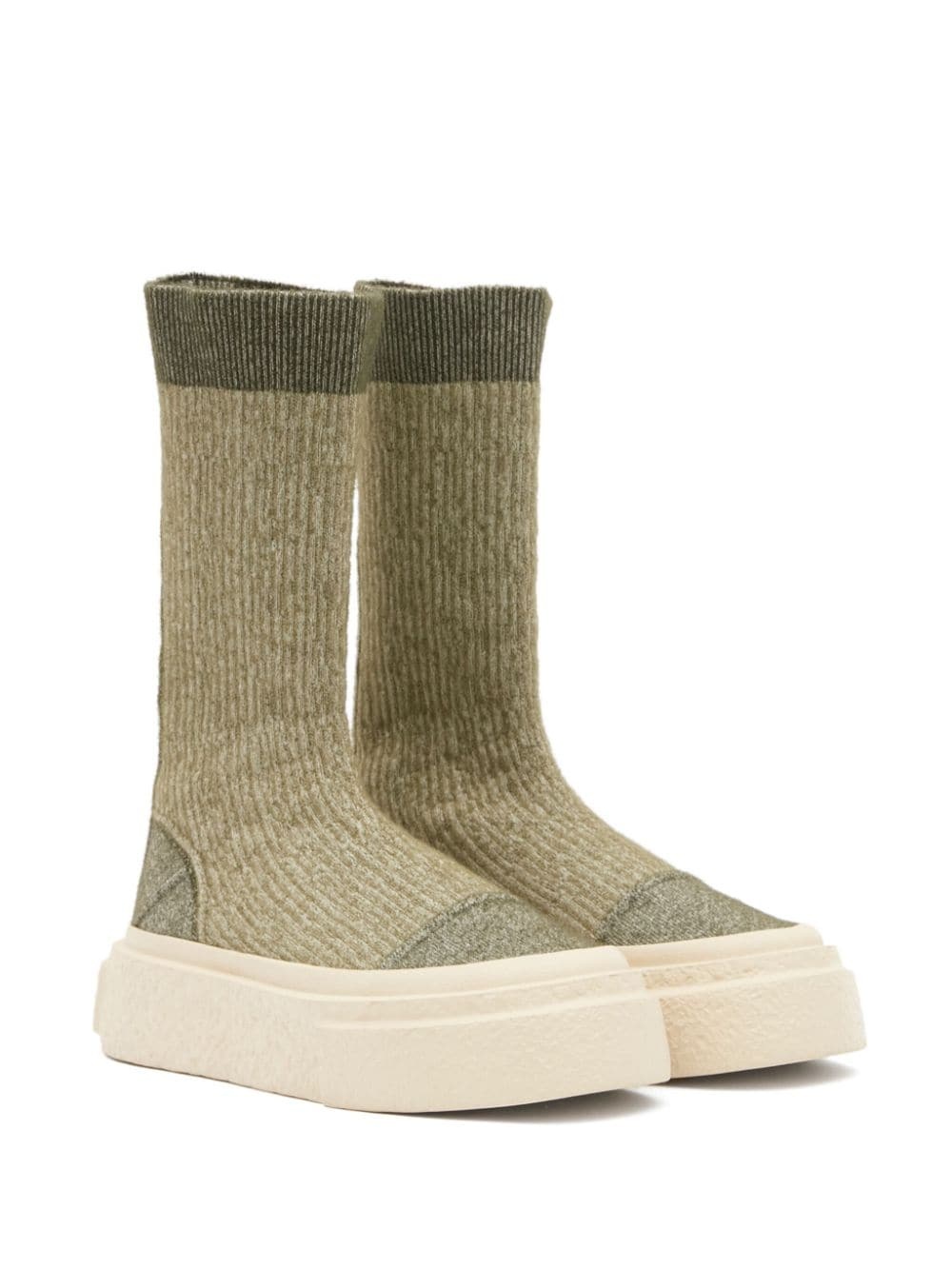 numbers-motif sneakers - 2