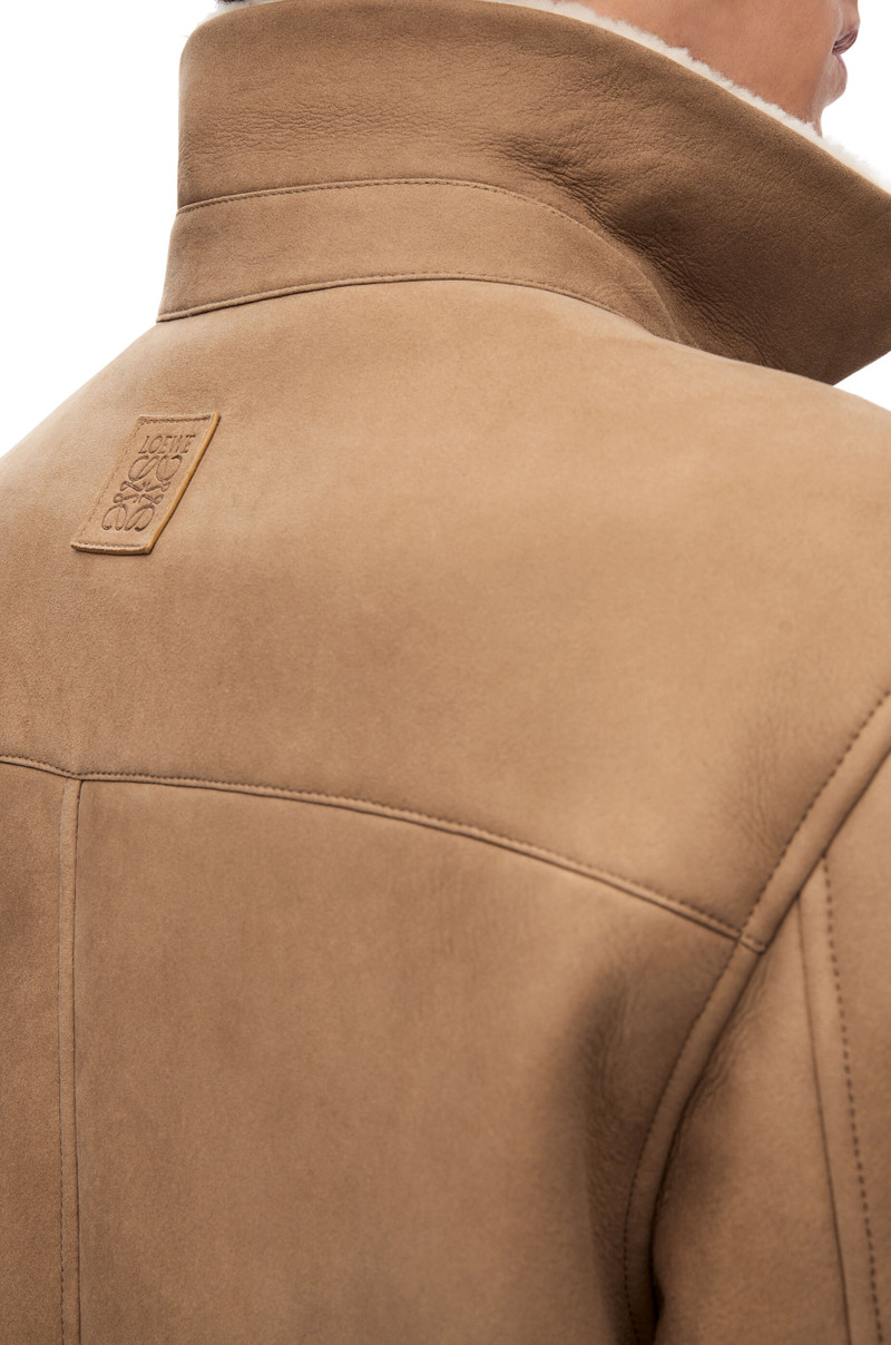 Overshirt in shearling 5