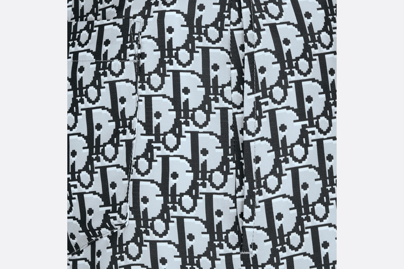 Dior Oblique Pixel Bermuda Shorts 3