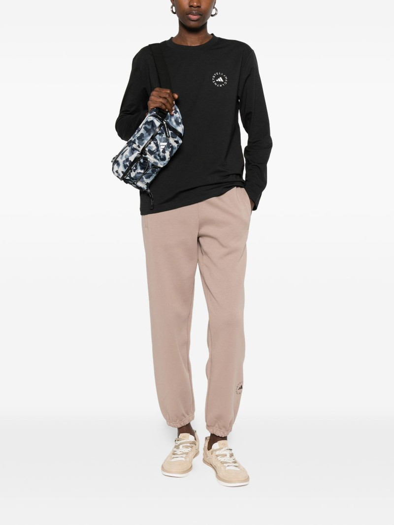 adidas logo-print long-sleeve T-shirt outlook