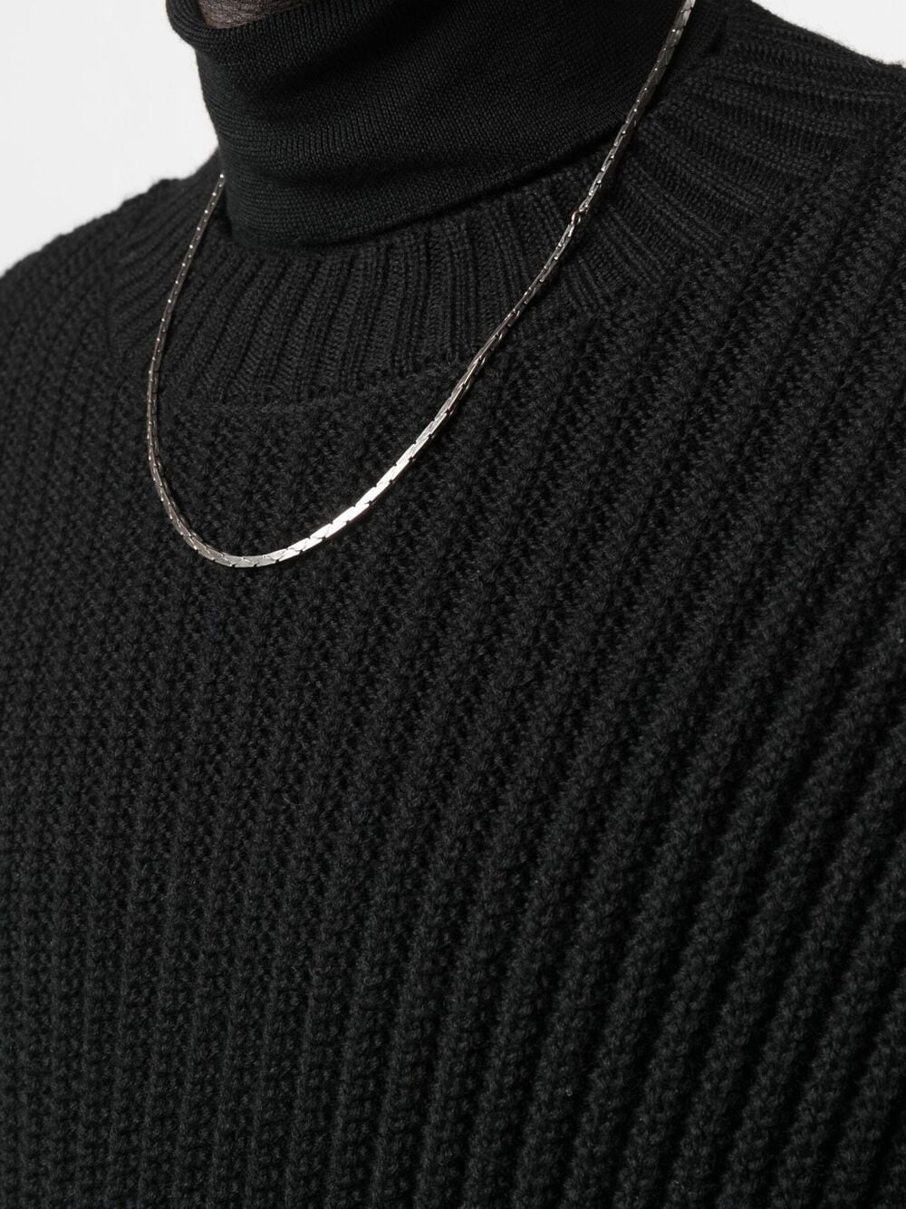 ribbed crew-neck jumper - 5