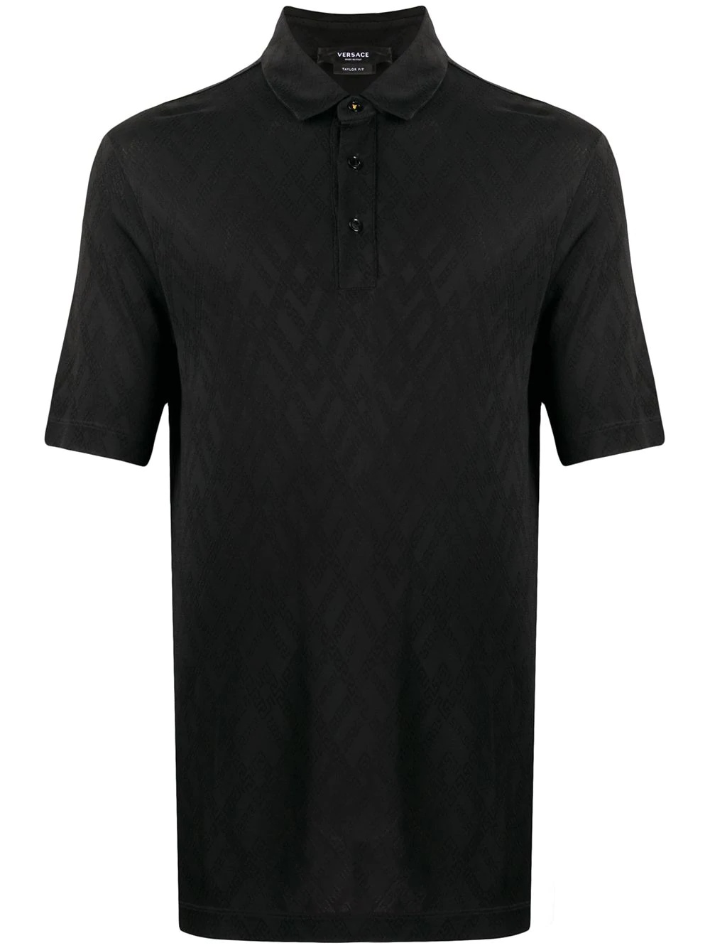 logo embroidered polo shirt - 1