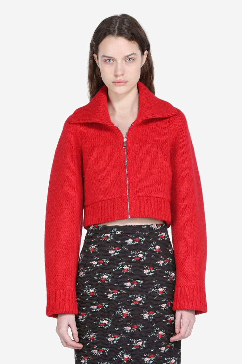 CROPPED ZIP CARDIGAN 1