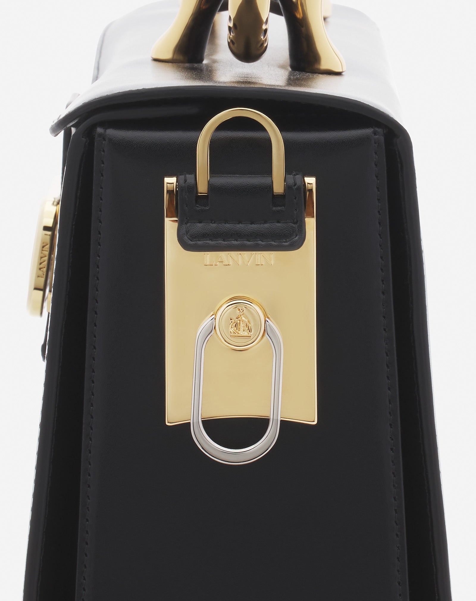 LANVIN X FUTURE PENCIL LEATHER BRIEFCASE - 5