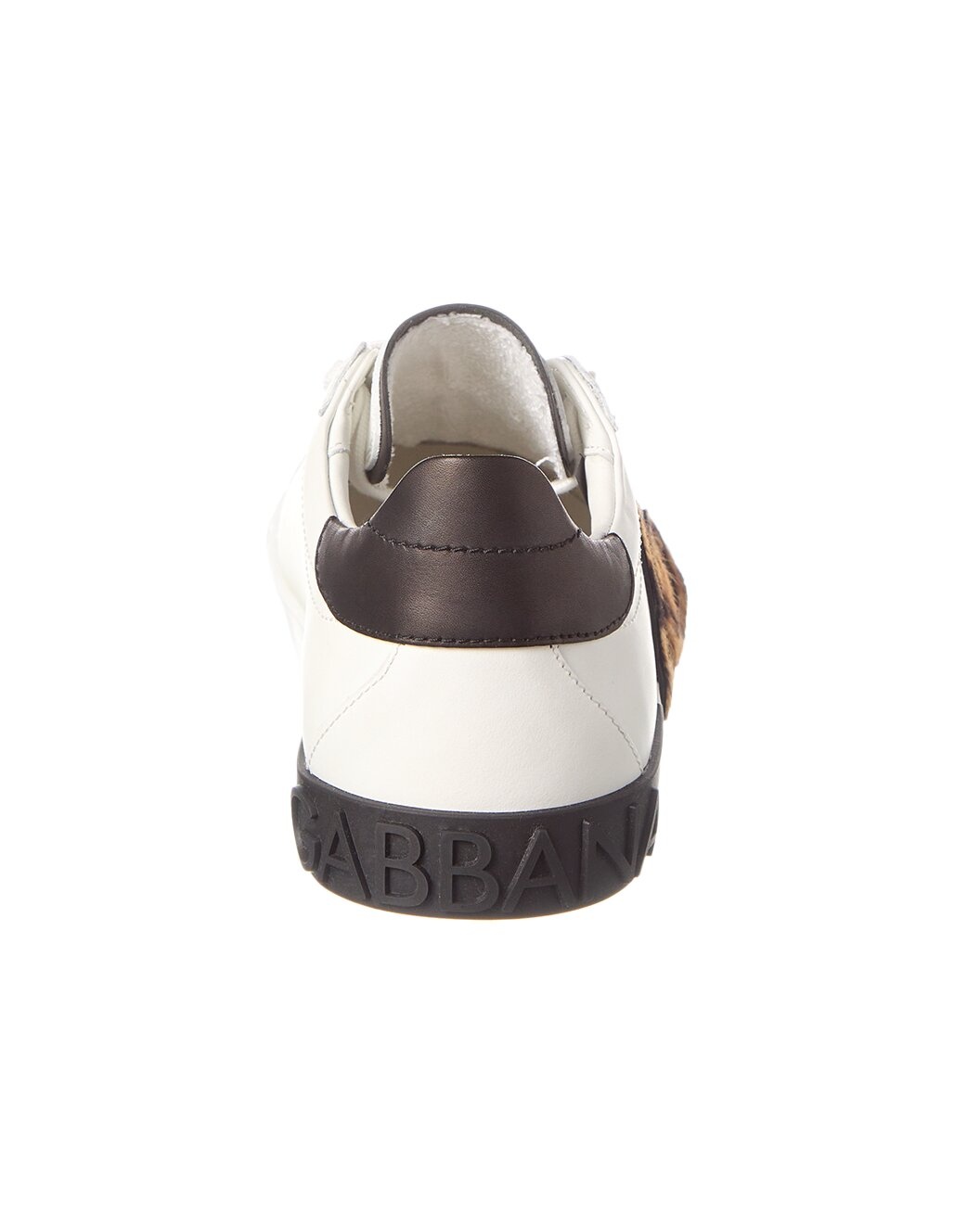Dolce & Gabbana Logo Patch Leather Sneaker - 3