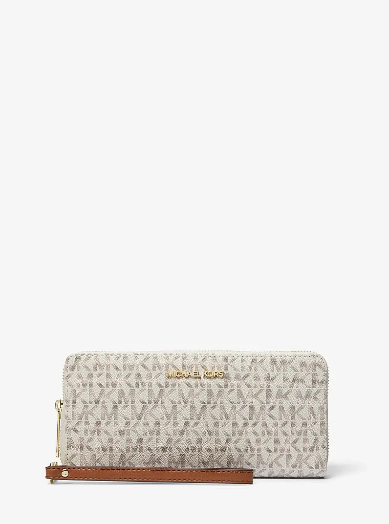 Jet Set Travel Large Logo Continental Wristlet - 1