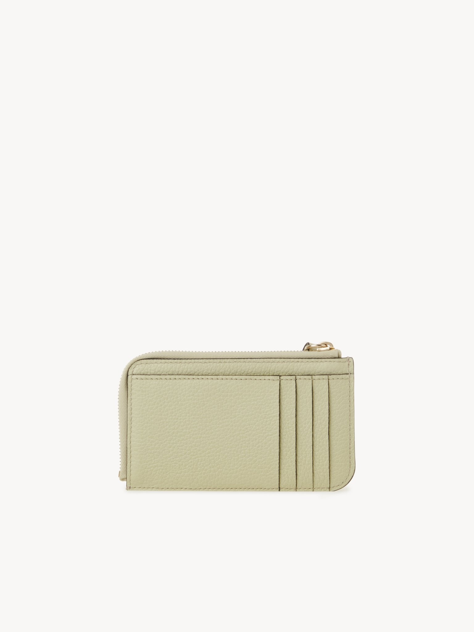 ALPHABET PURSE IN GRAINED & SHINY LEATHER - 4