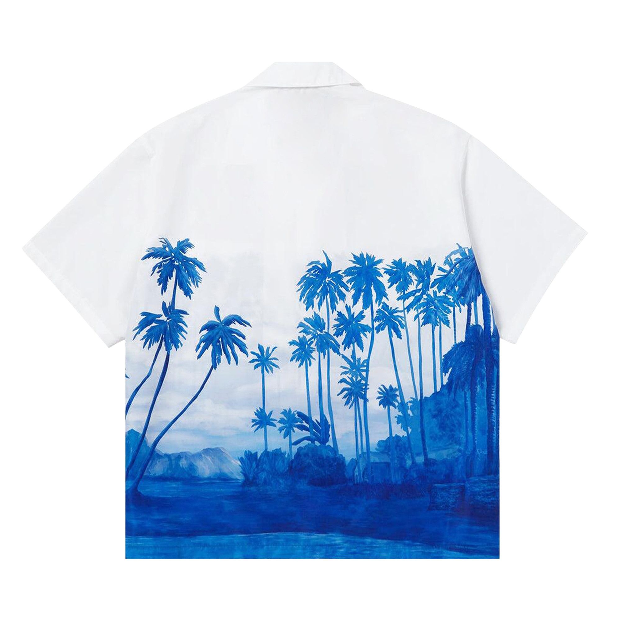 Neighborhood Palm Tree Hawaiian Shirt 'Blue' - 2